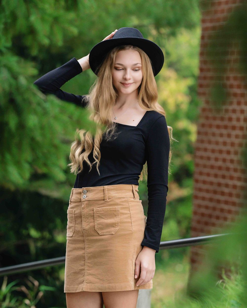 Senior girl portrait