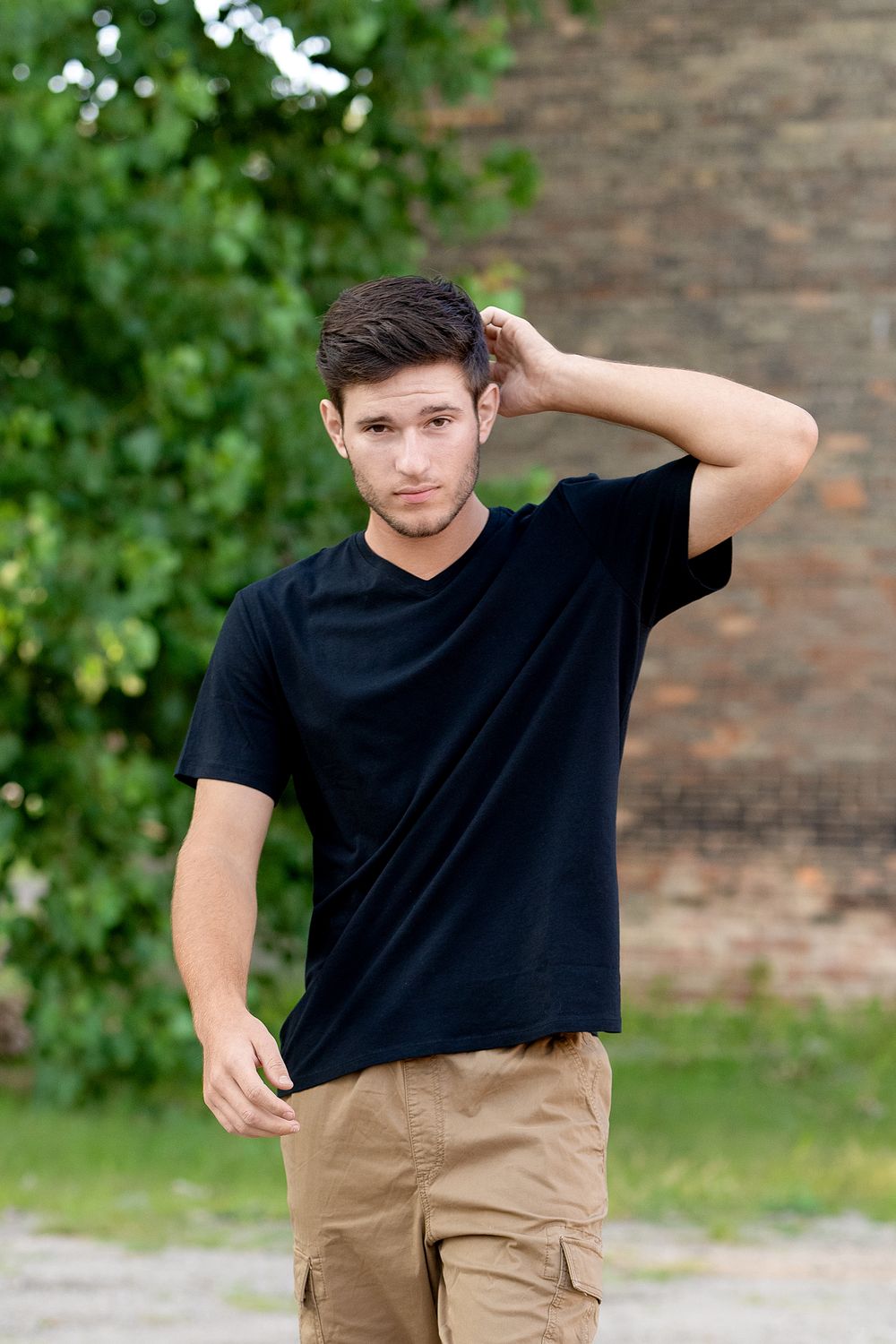 Senior guy portrait