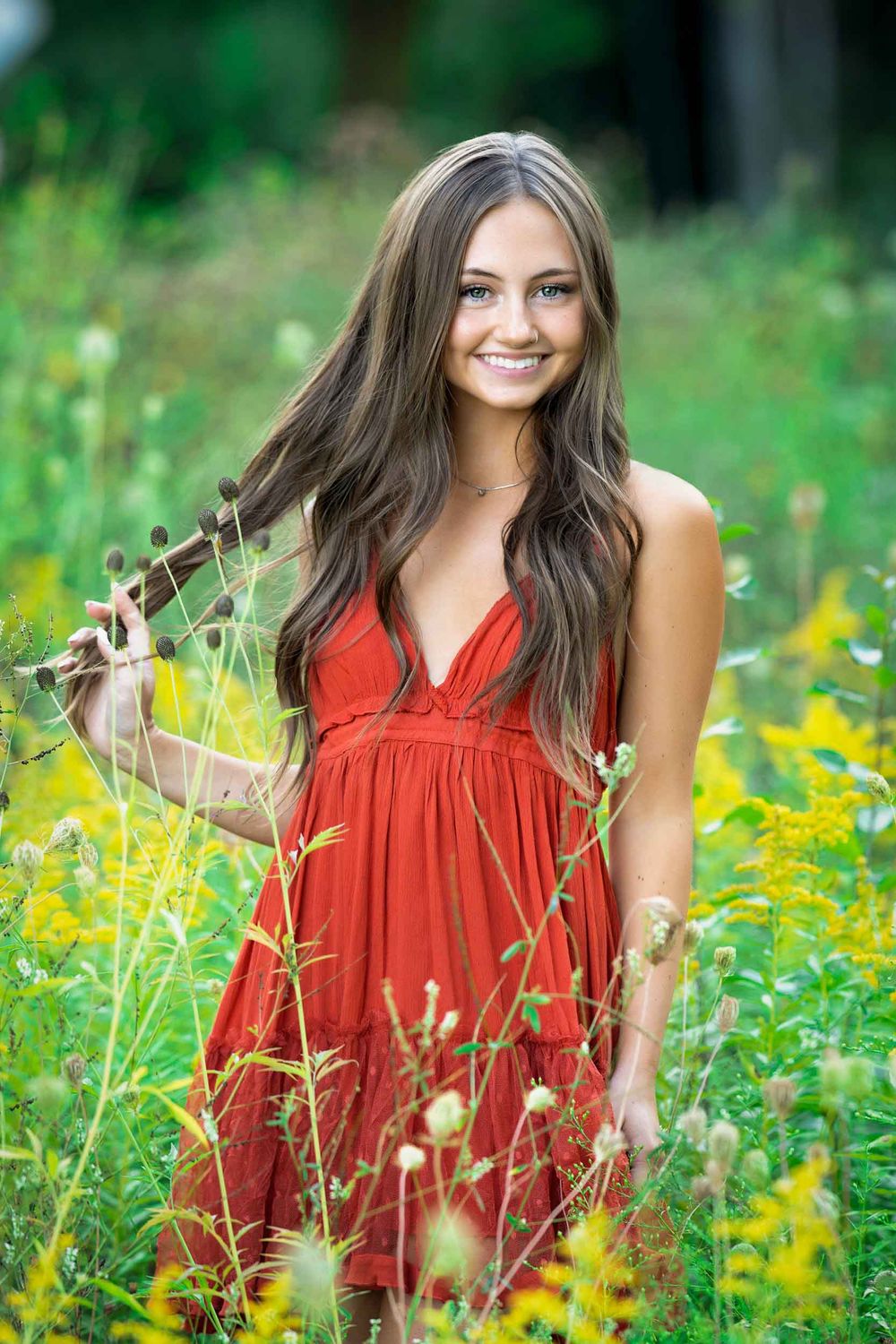 Senior portrait session
