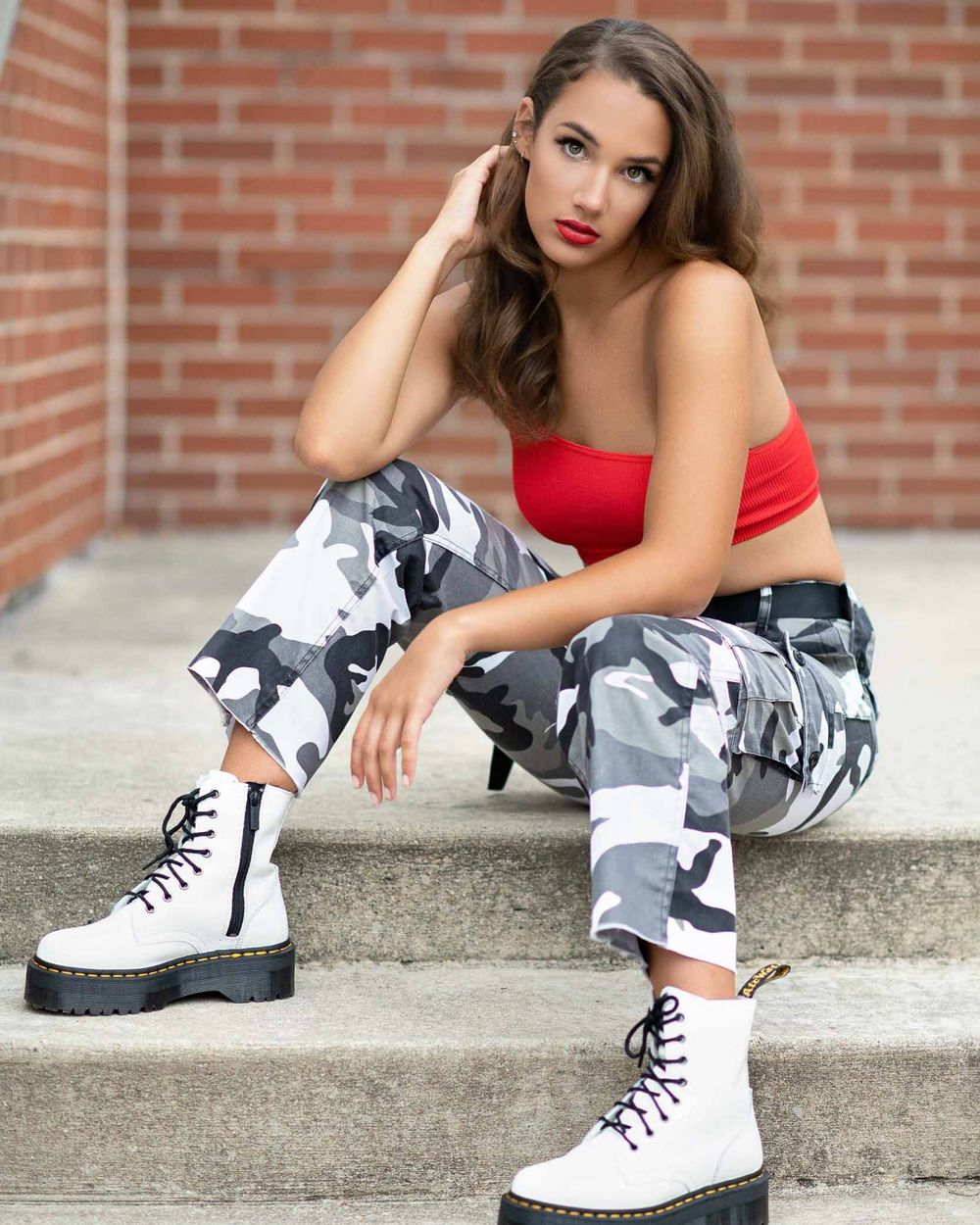 Senior girl portrait
