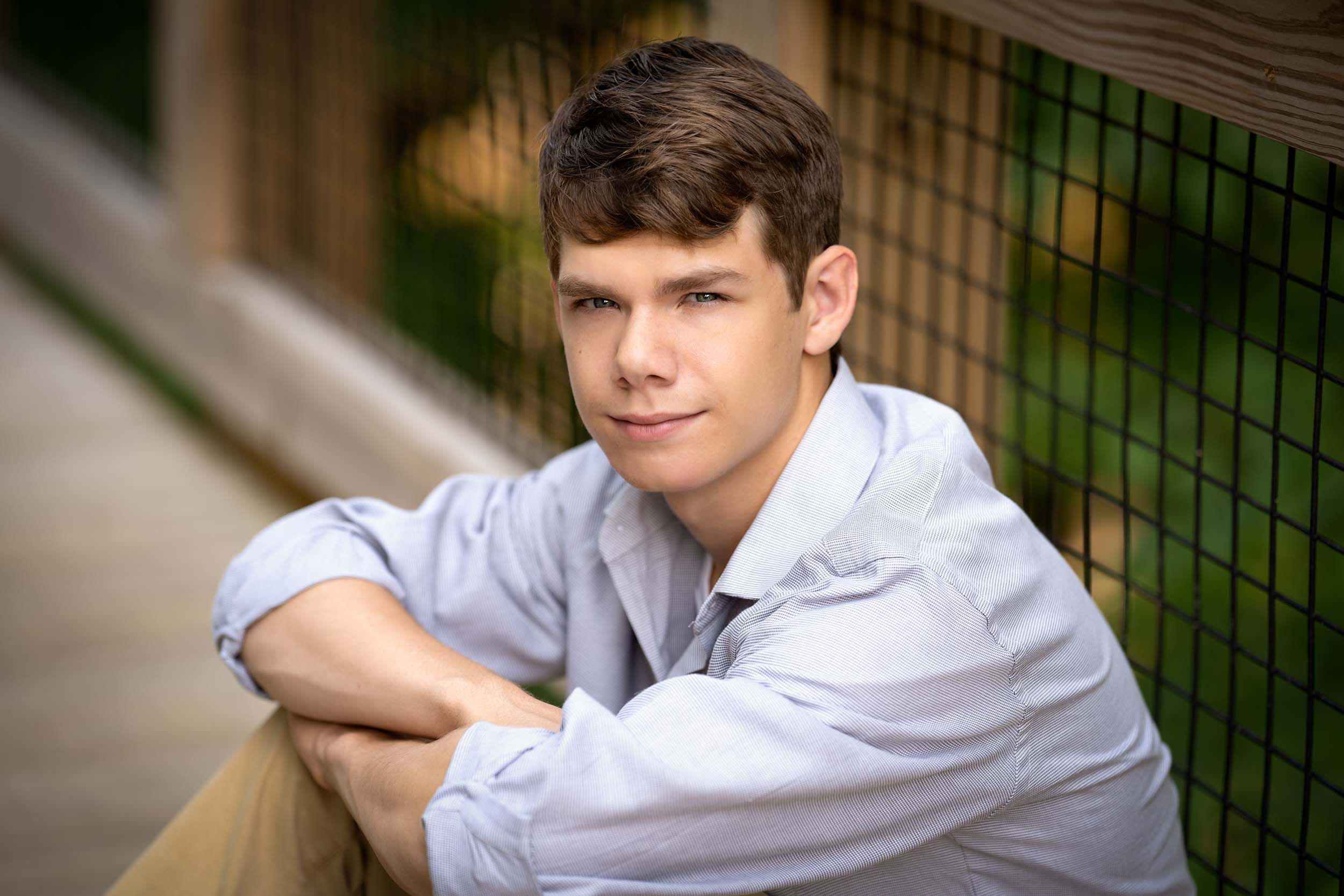 Natural senior portrait