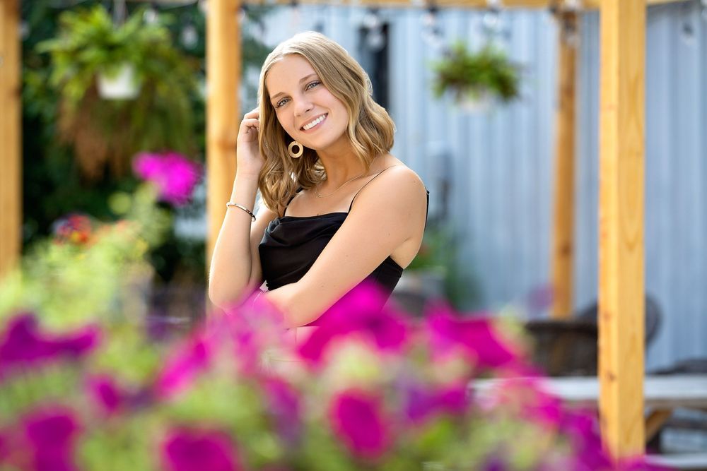 Natural senior portrait