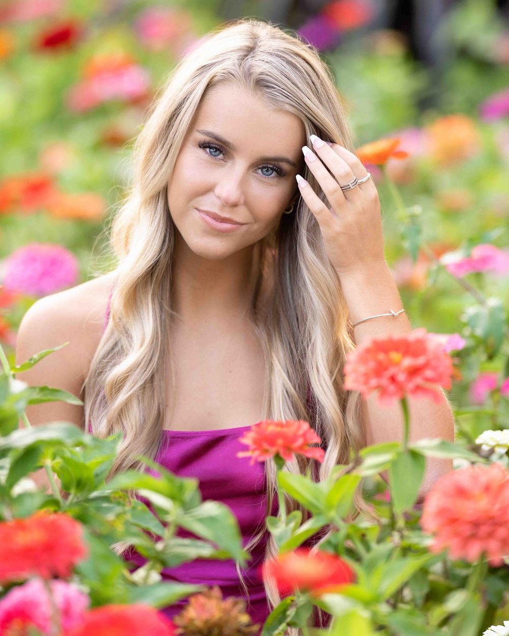 Senior girl portrait