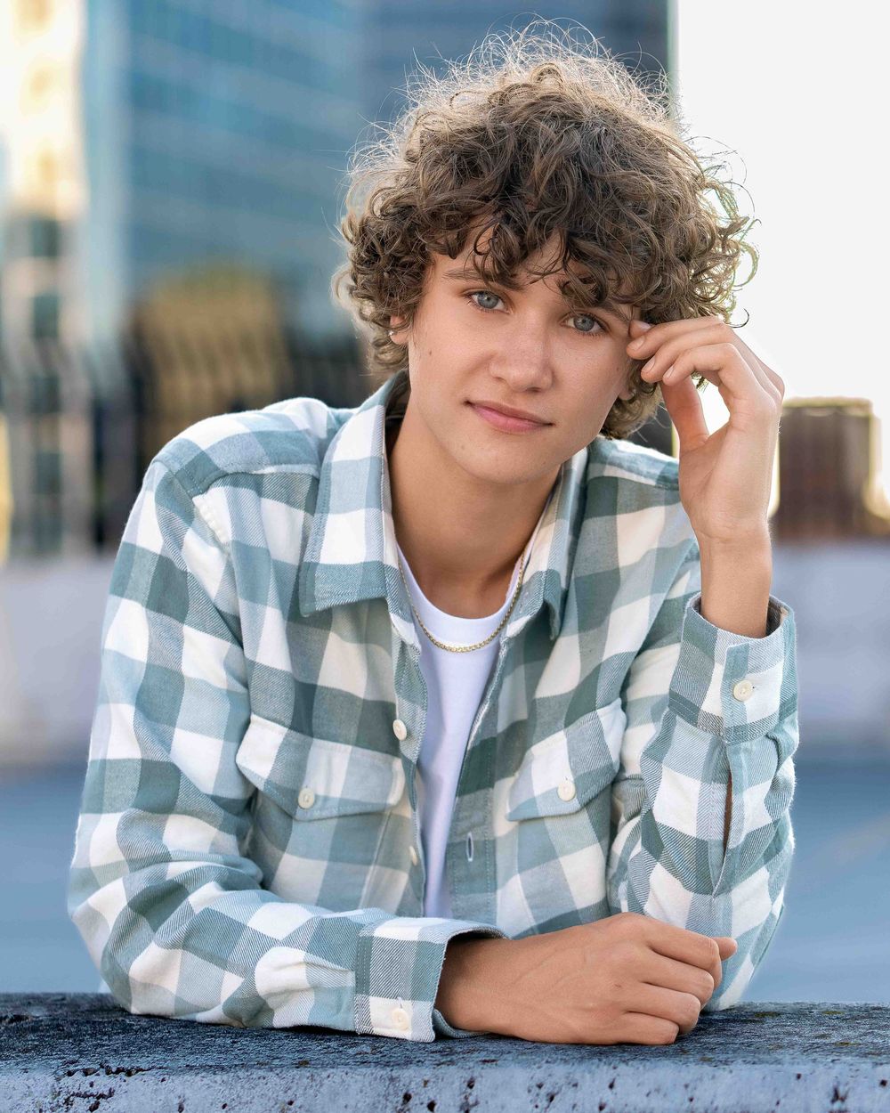 Senior guy portrait