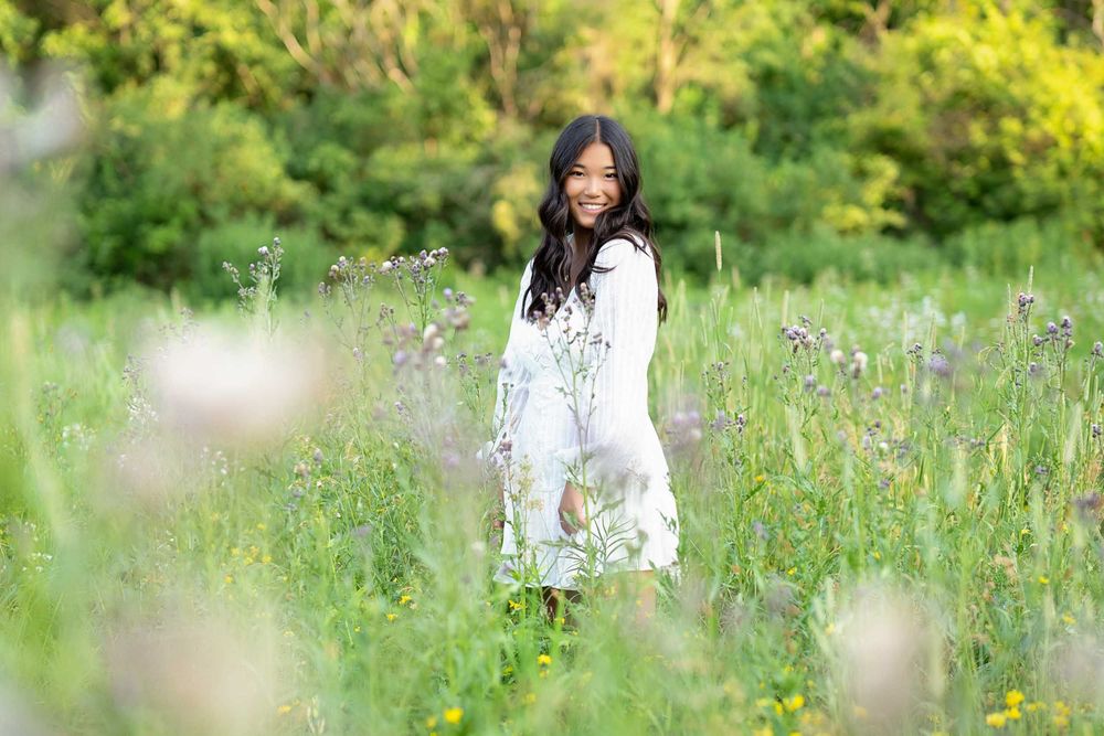 Senior girl portrait