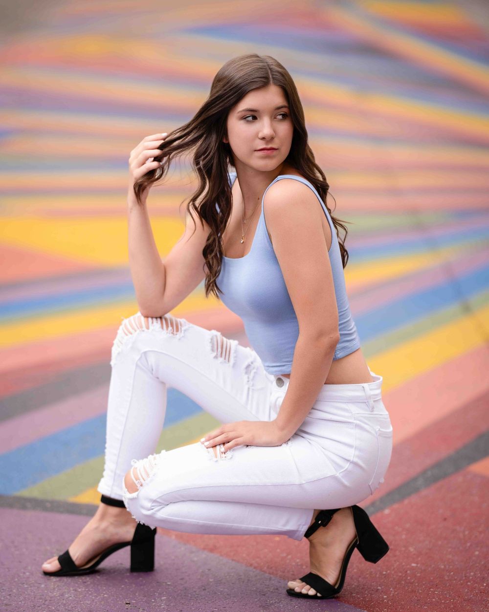 Senior girl portrait