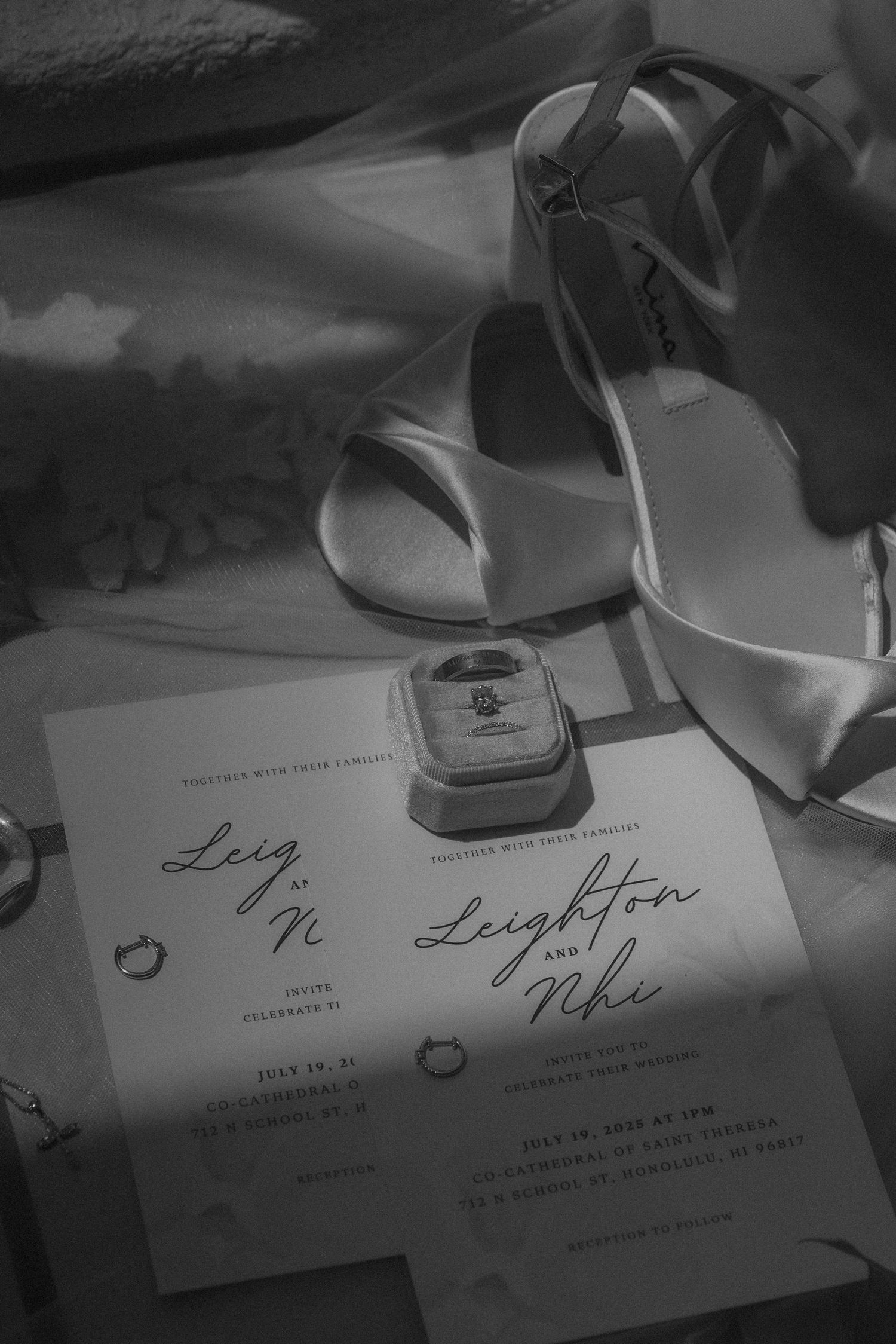 A series of black and white photographs showing handwritten signatures on official documents laid out in sequence.