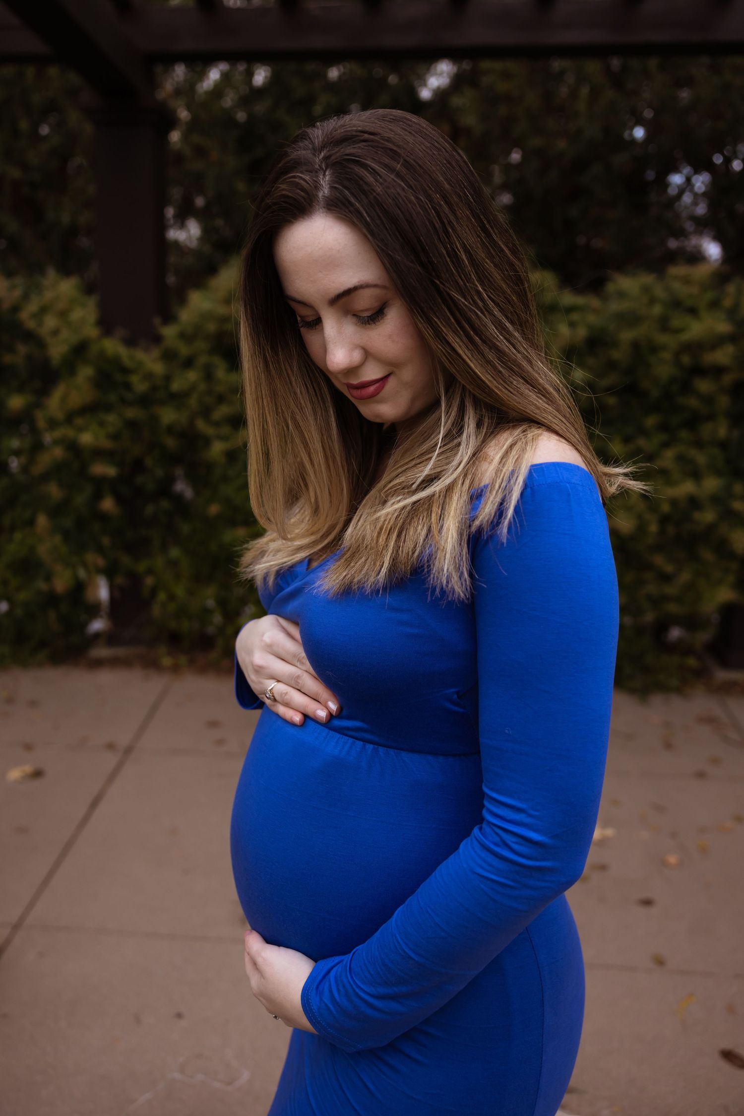 Maternity session for expecting mother.