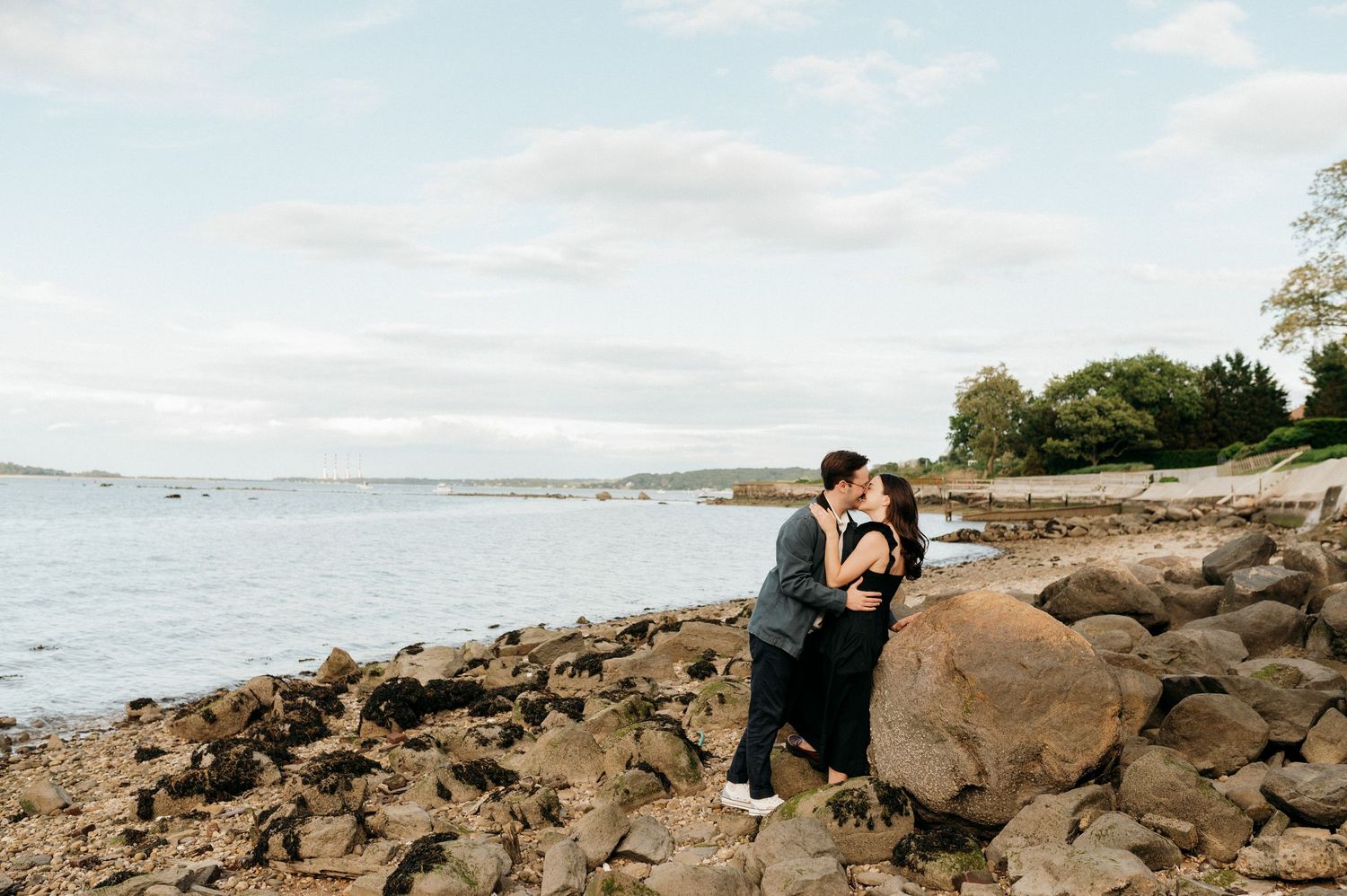 a sweet beach proposal