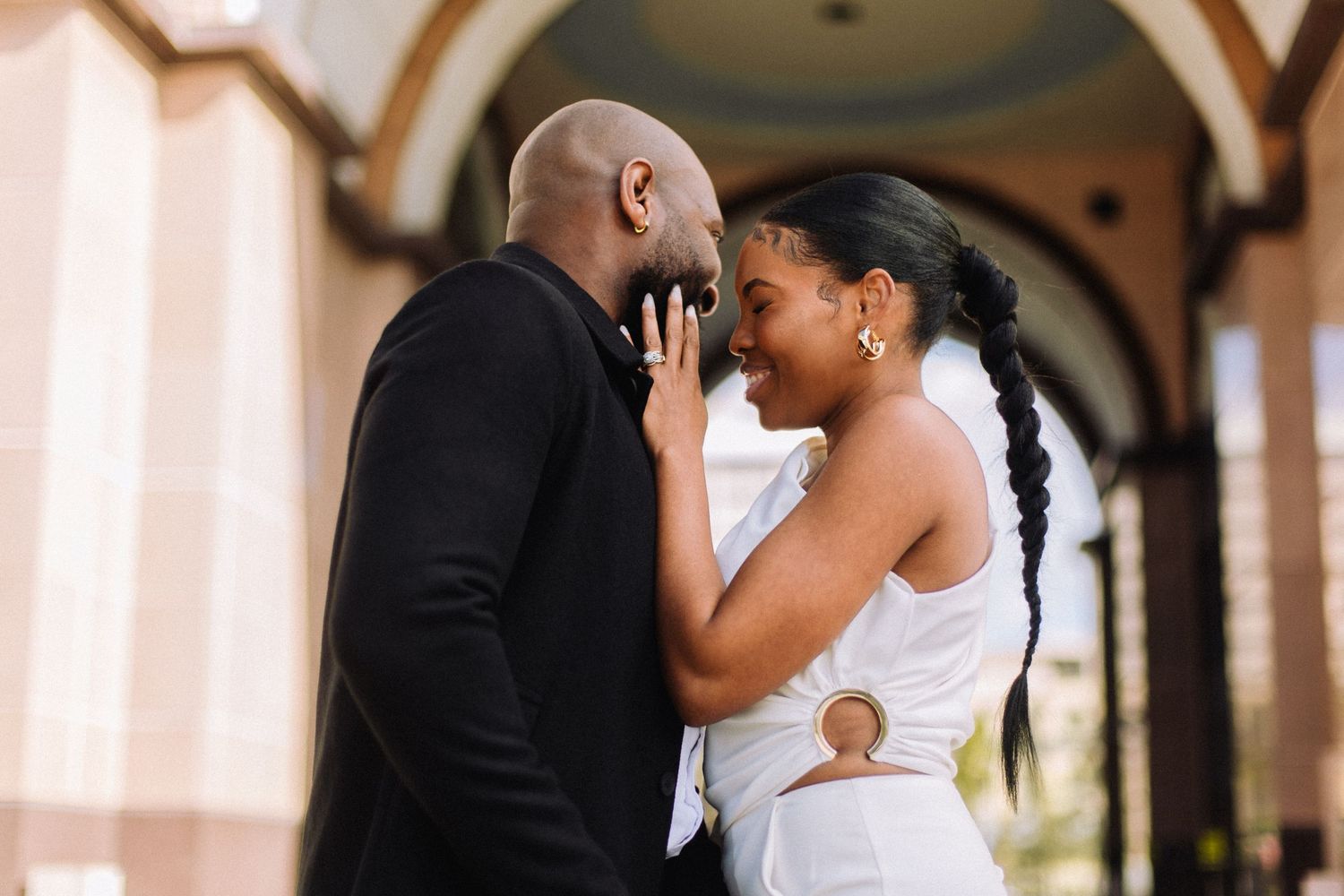 Wedding / elopement photography in West Palm Beach Courthouse