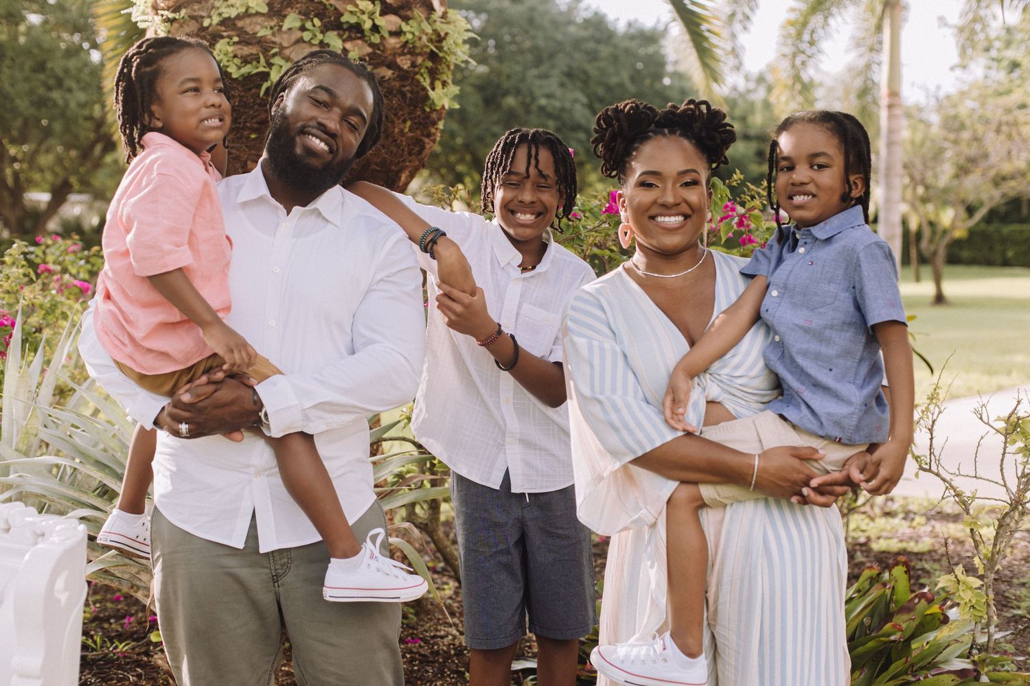 Davie family photoshoot at home