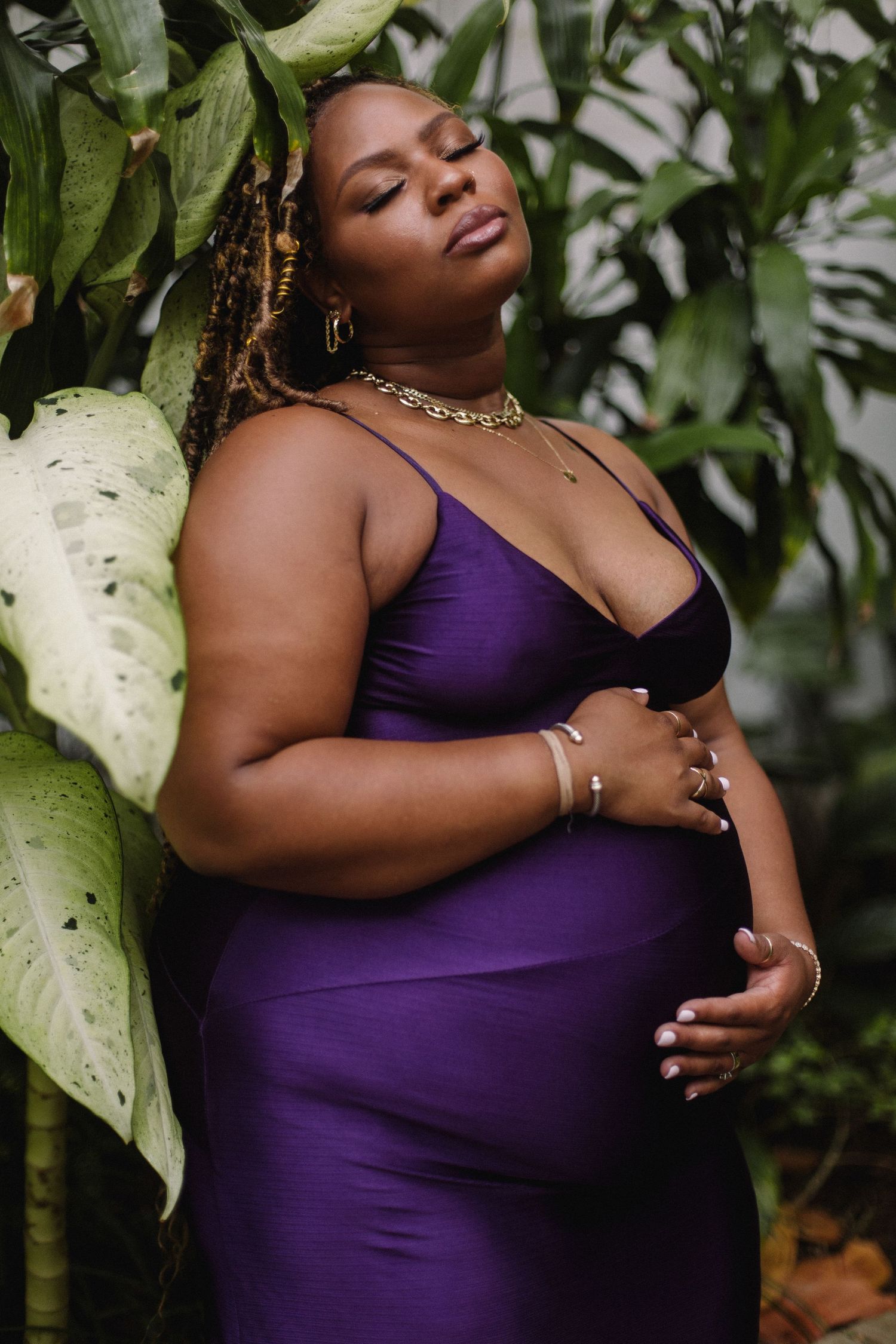 Maternity Photoshoot at hotel in Miami, FL.