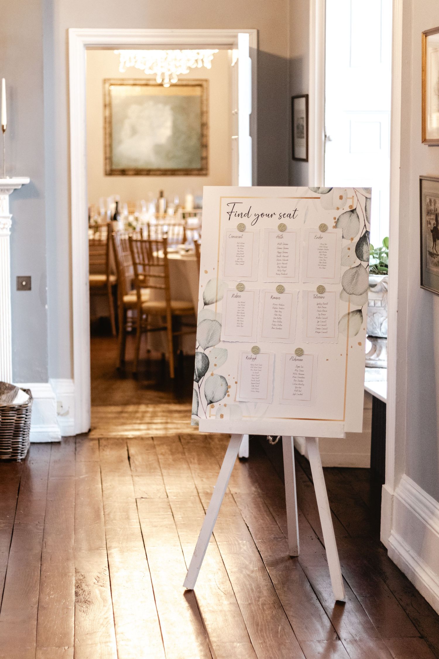 wedding table plan