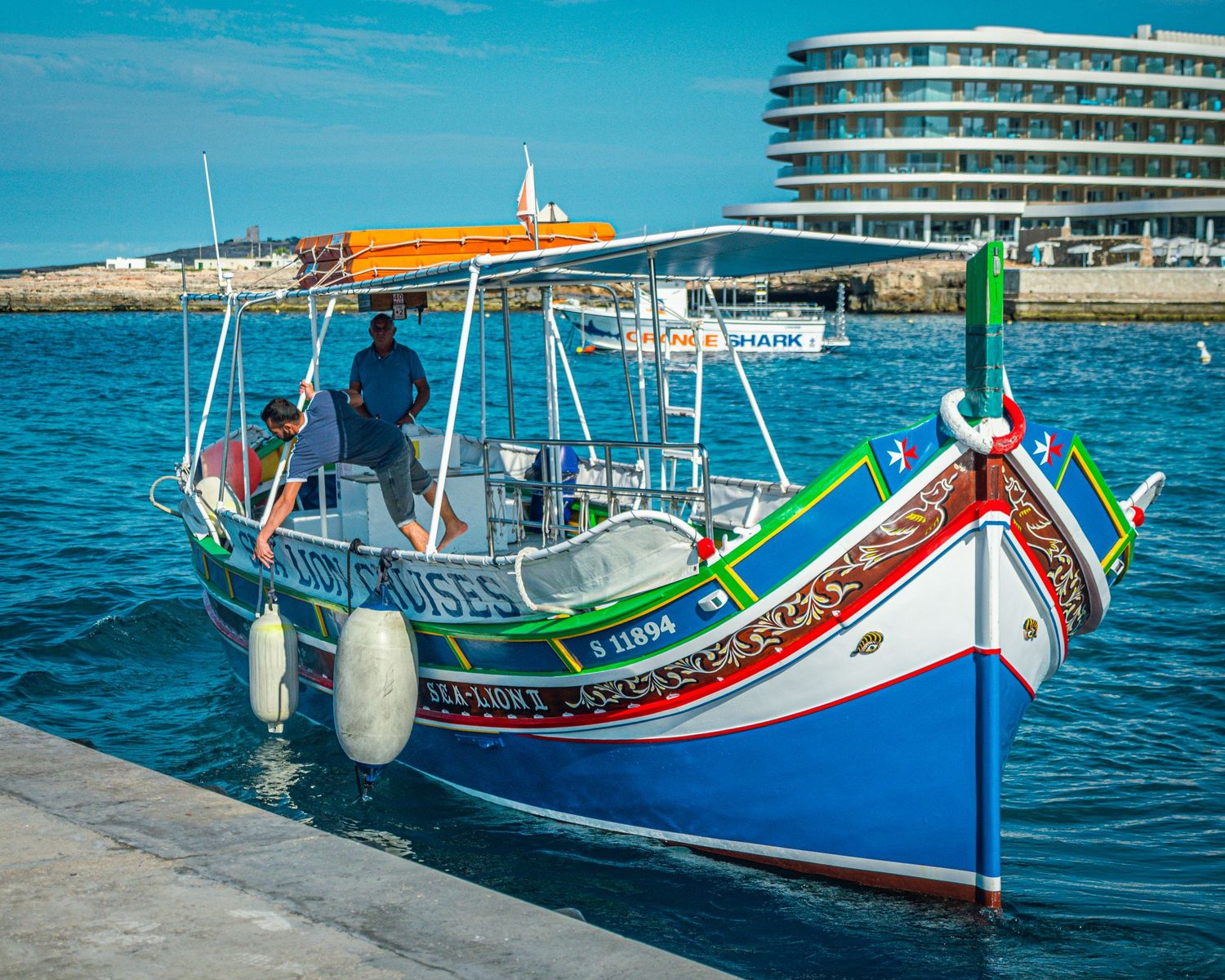 Tranditional Luzzu Boat