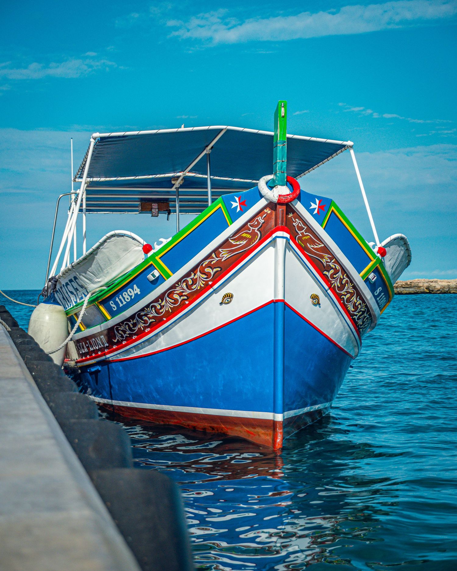 Tranditional Luzzu Boat