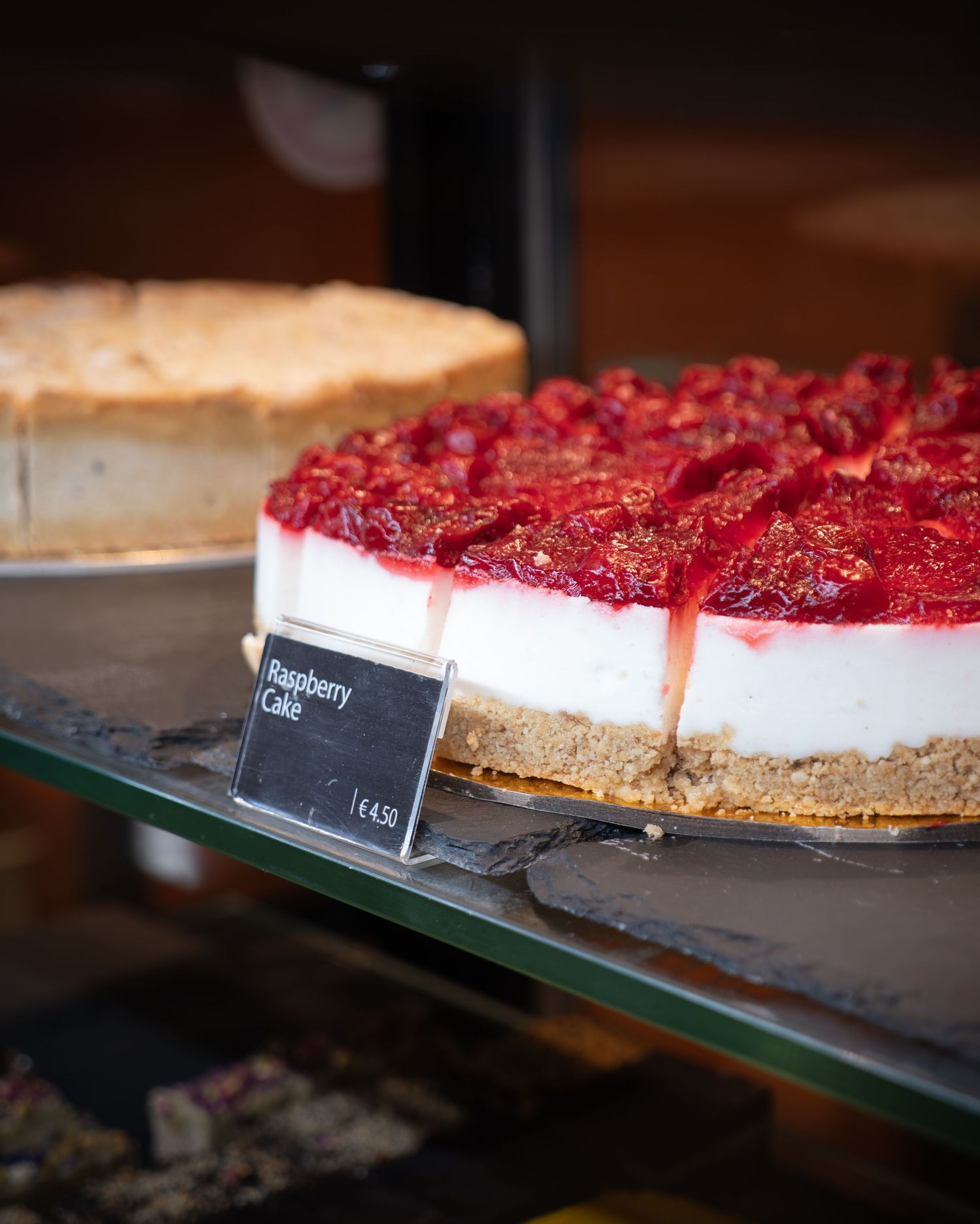 Cake on display