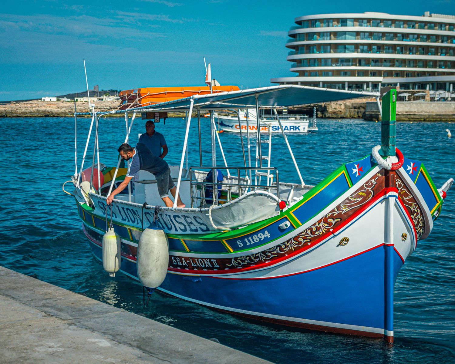 Tranditional Luzzu Boat