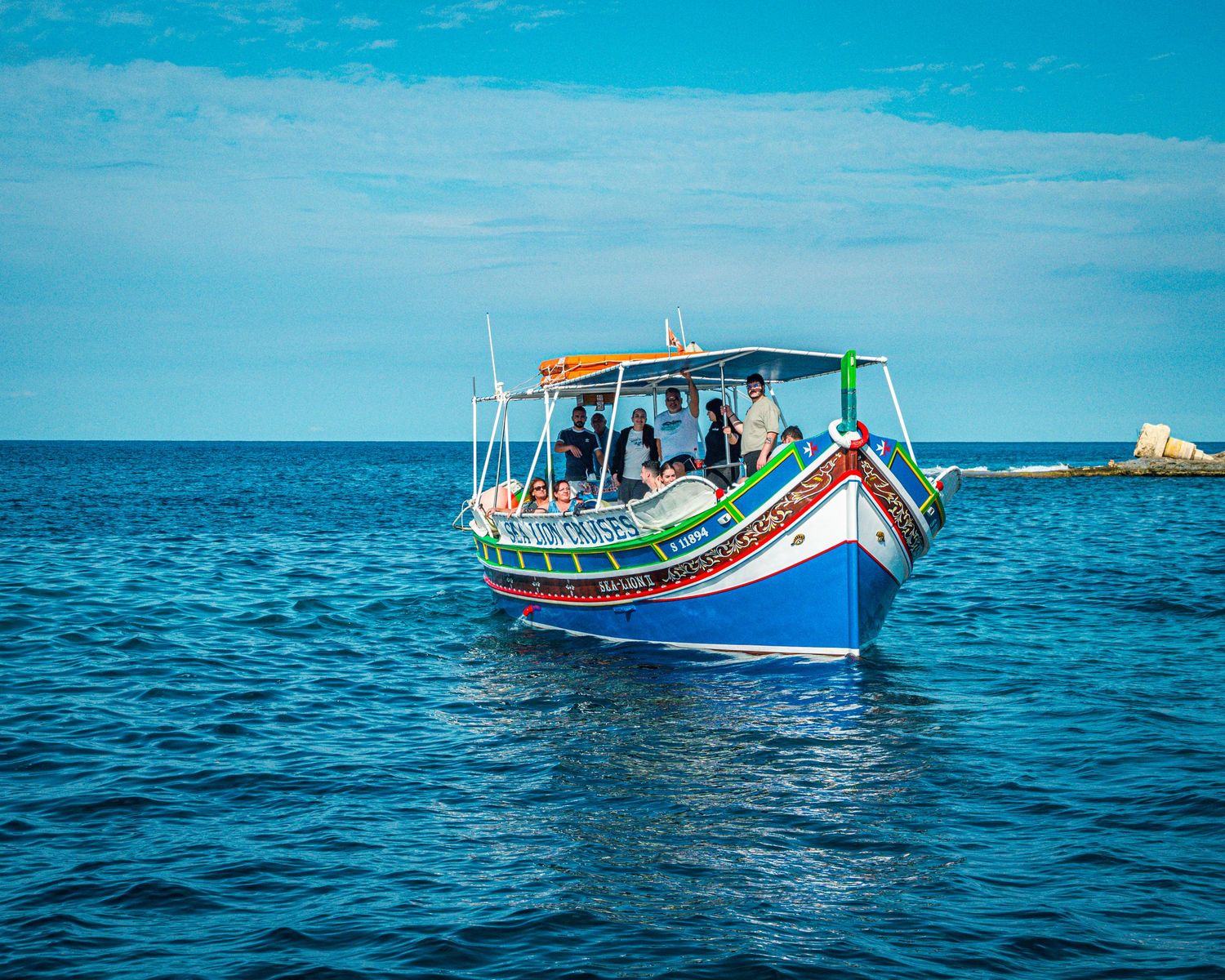 Tranditional Luzzu Boat