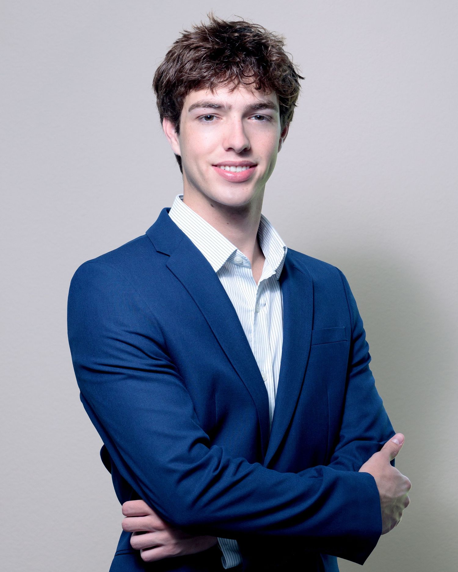 Headshot of a young man