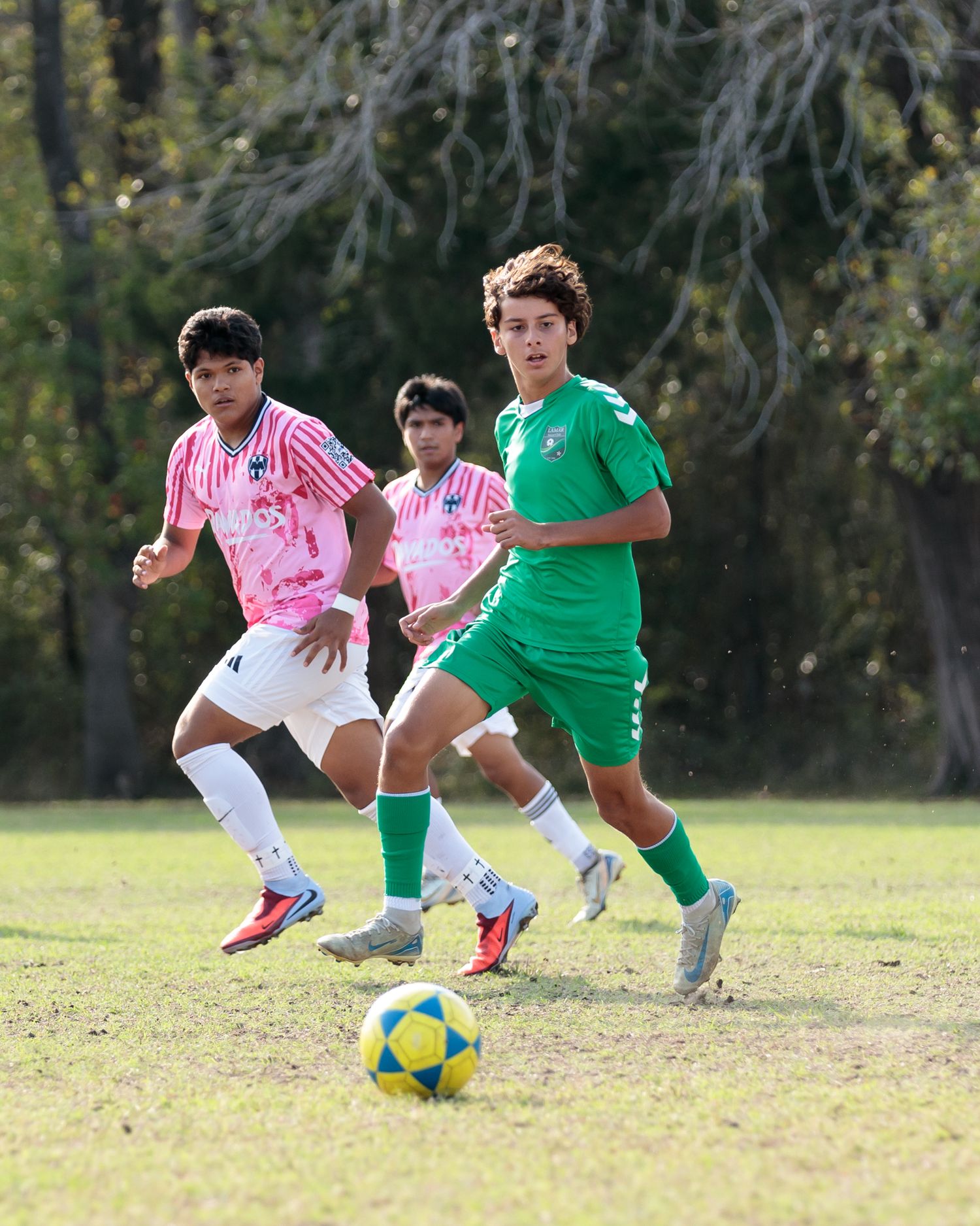 photo of high school soccer team