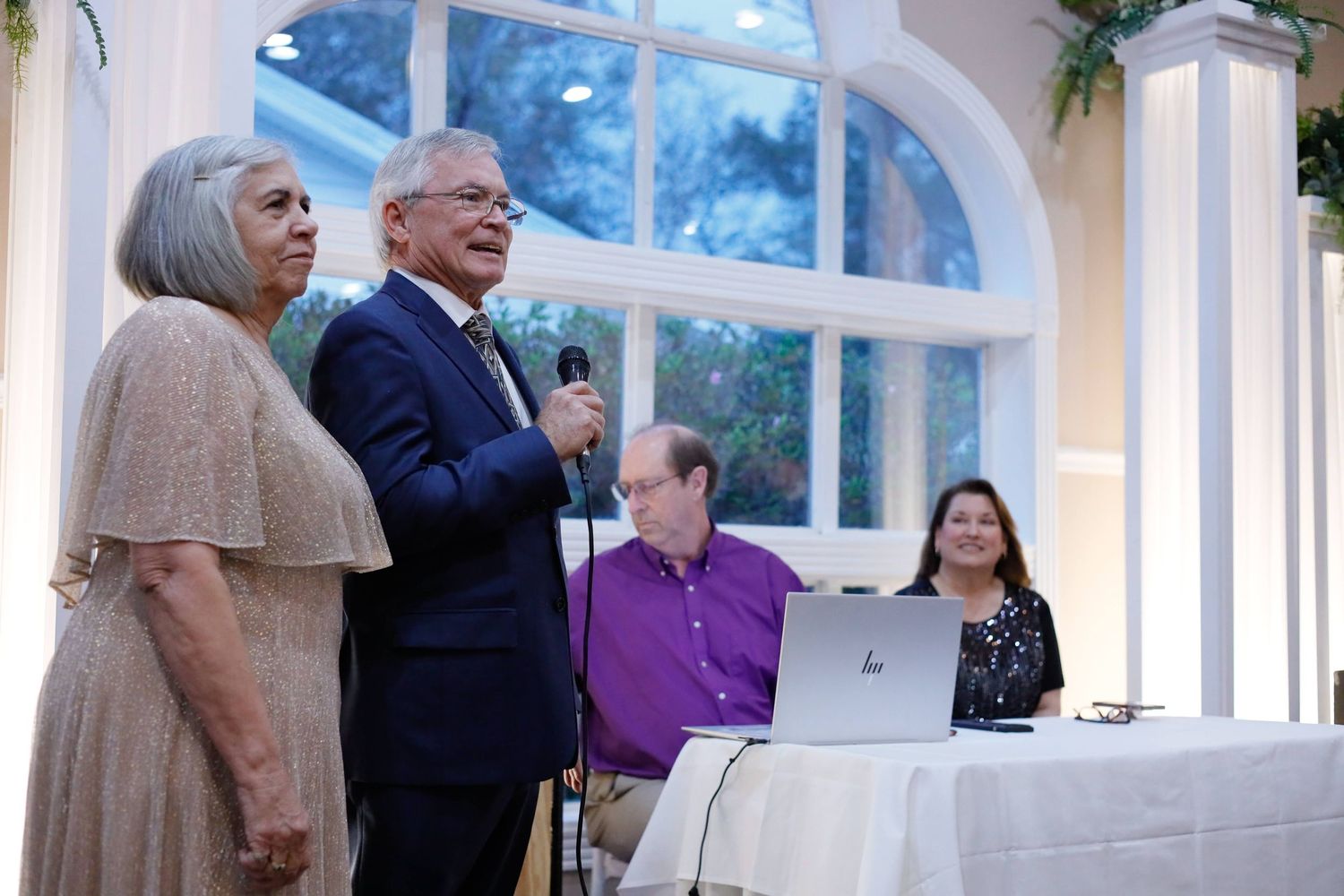guests at a party