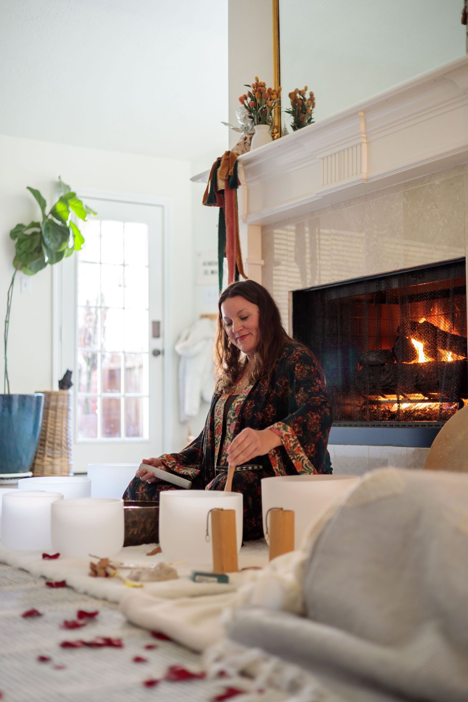 Environmental portrait of a massage therapist