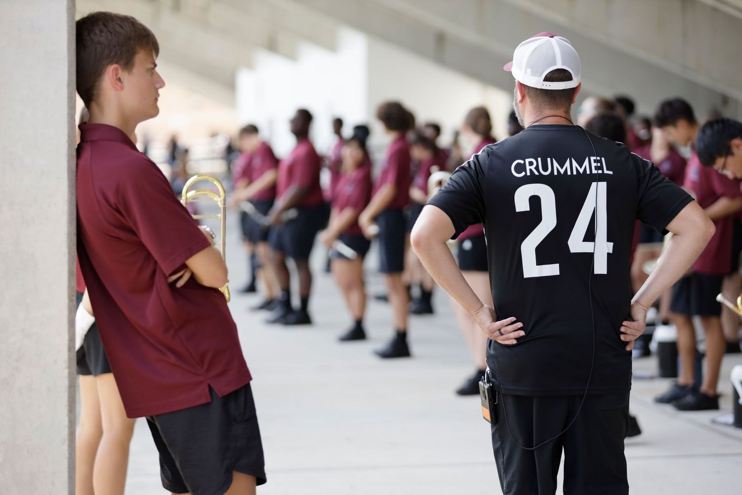 high school marching band