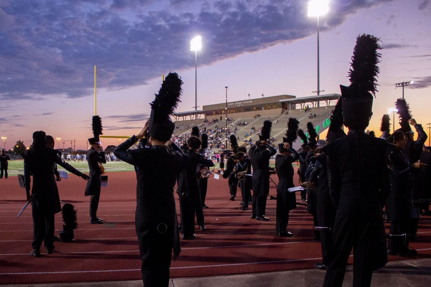high school marching band