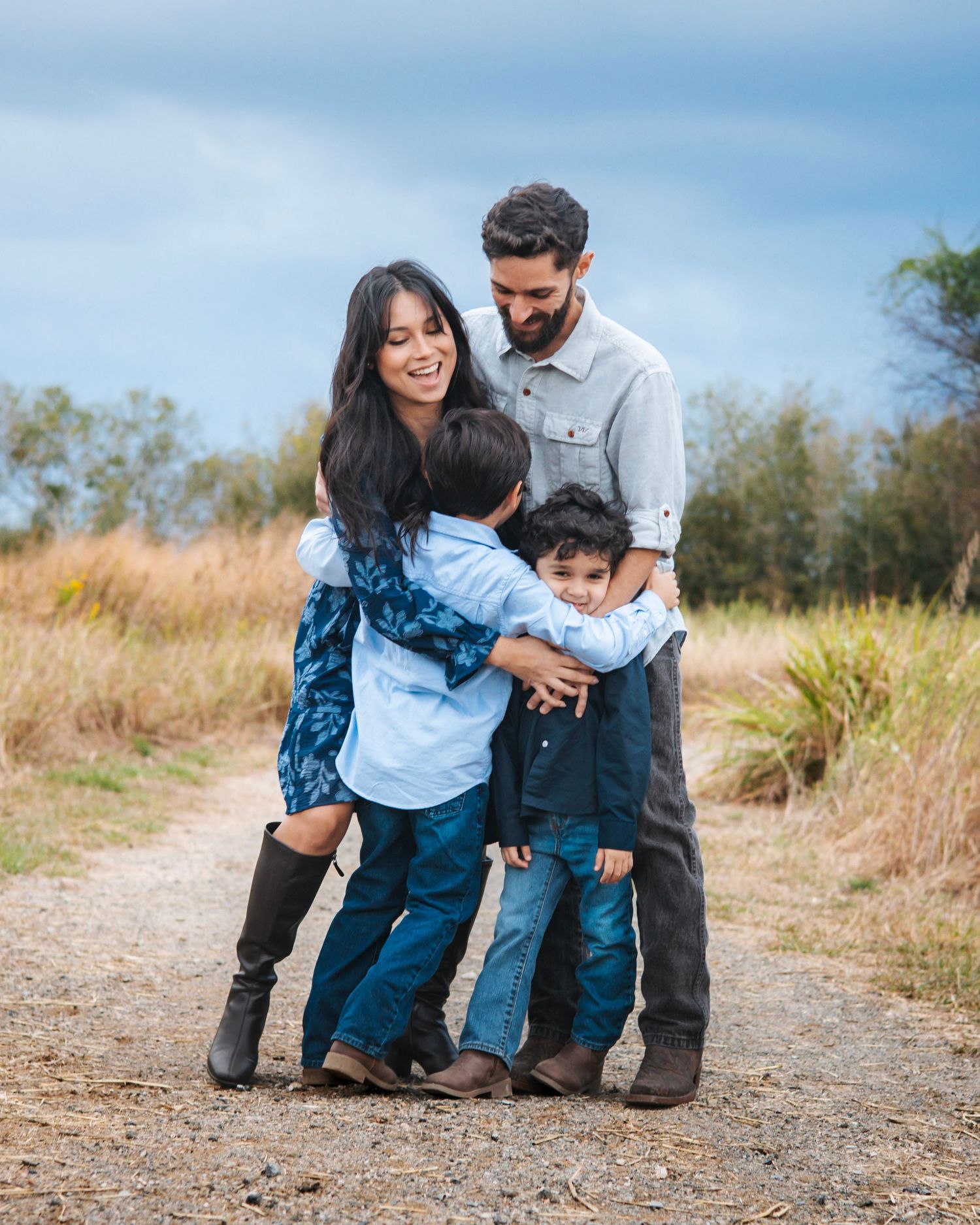 Lifestyle family portrait
