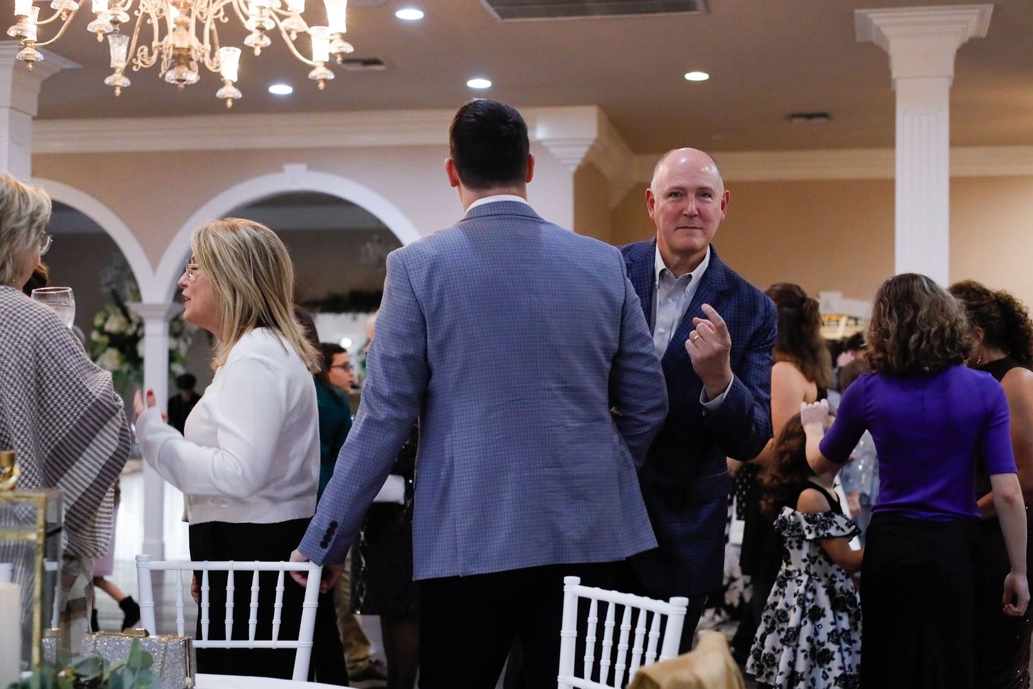 guests at a party