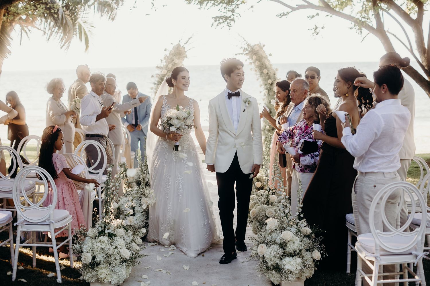 ceremonia en la playa