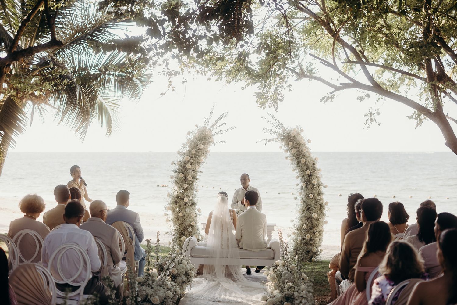 ceremonia en la playa