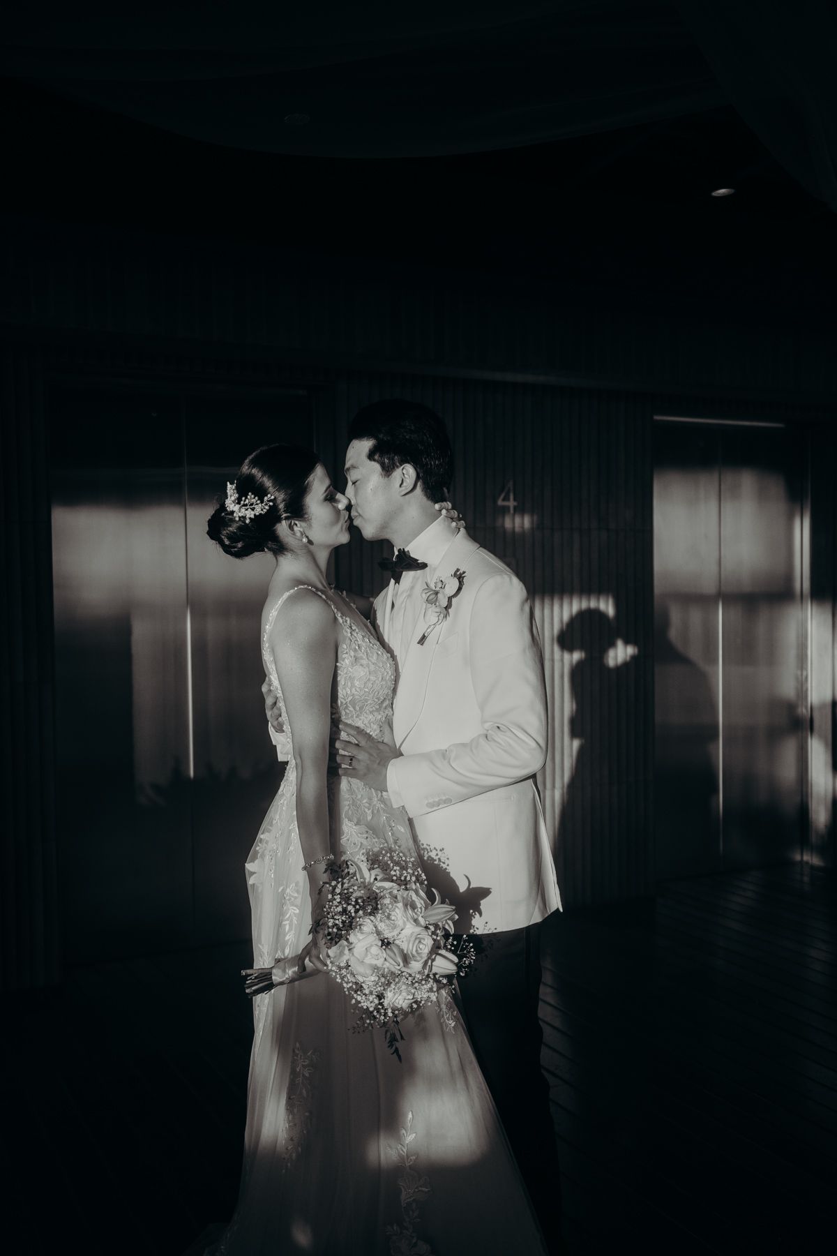claro oscuro contraste boda