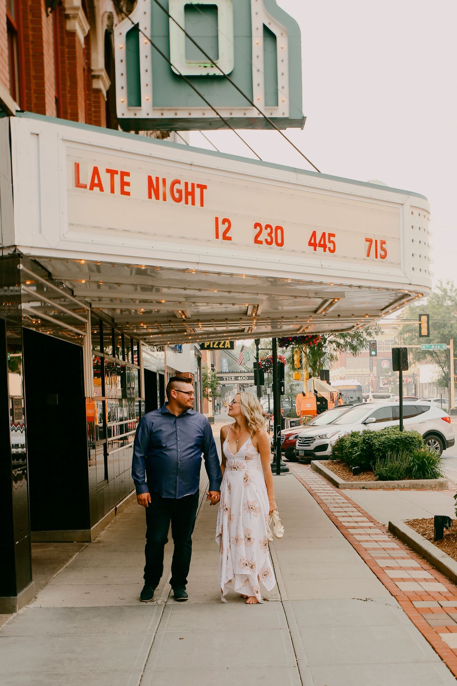 Fargo Wedding Photographer. Fargo Couple Photographer. Downtown Fargo.
