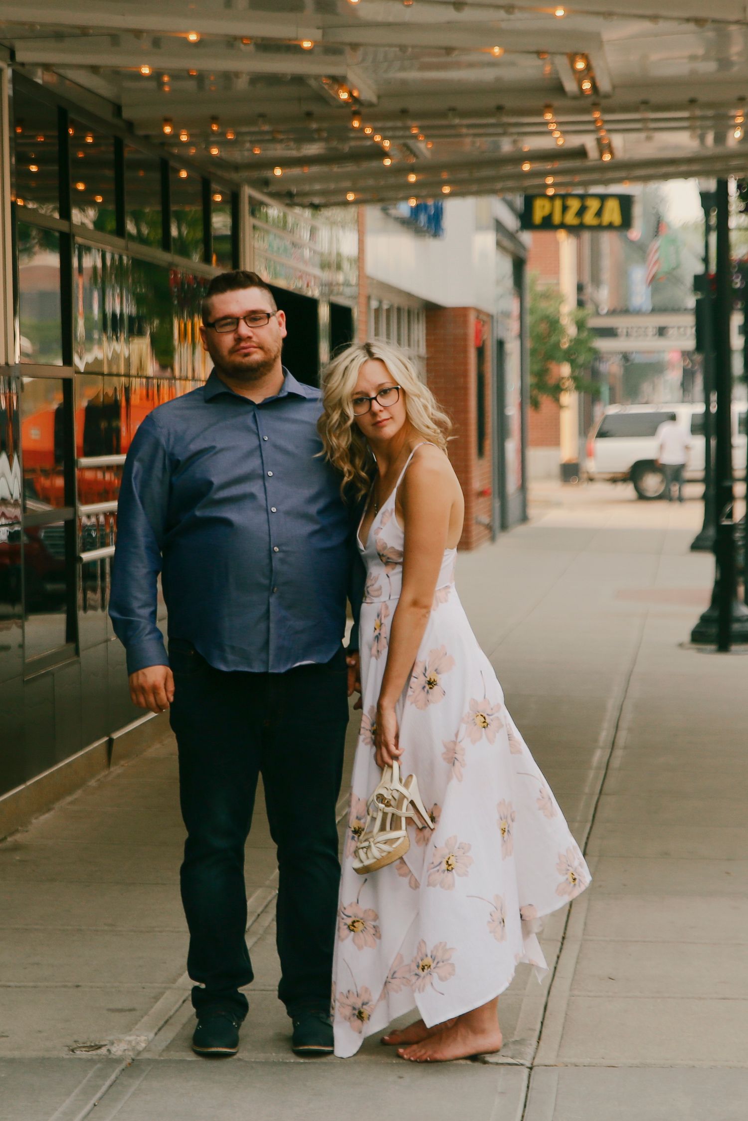 Fargo Wedding Photographer. Fargo Couple Photographer. Downtown Fargo.