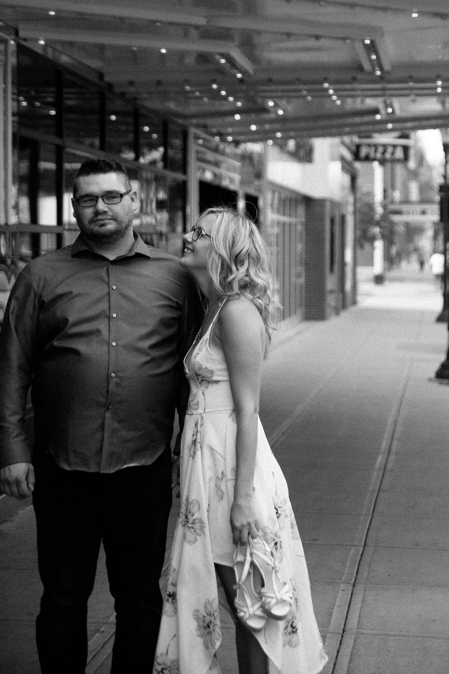 Fargo Wedding Photographer. Fargo Couple Photographer. Downtown Fargo.