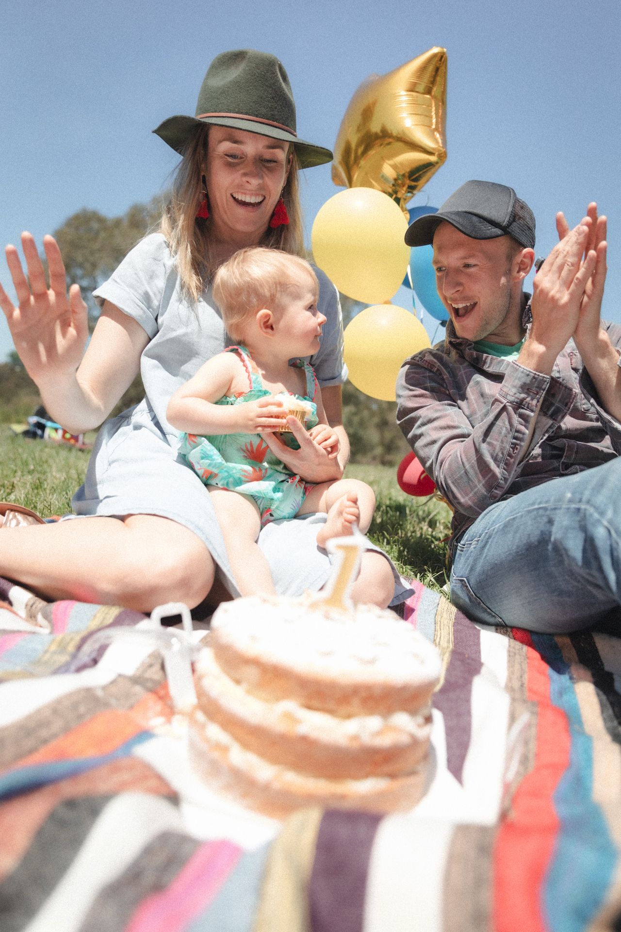 Baby's first birthday celebration | cake smash photography | Austin Hill Country Texas