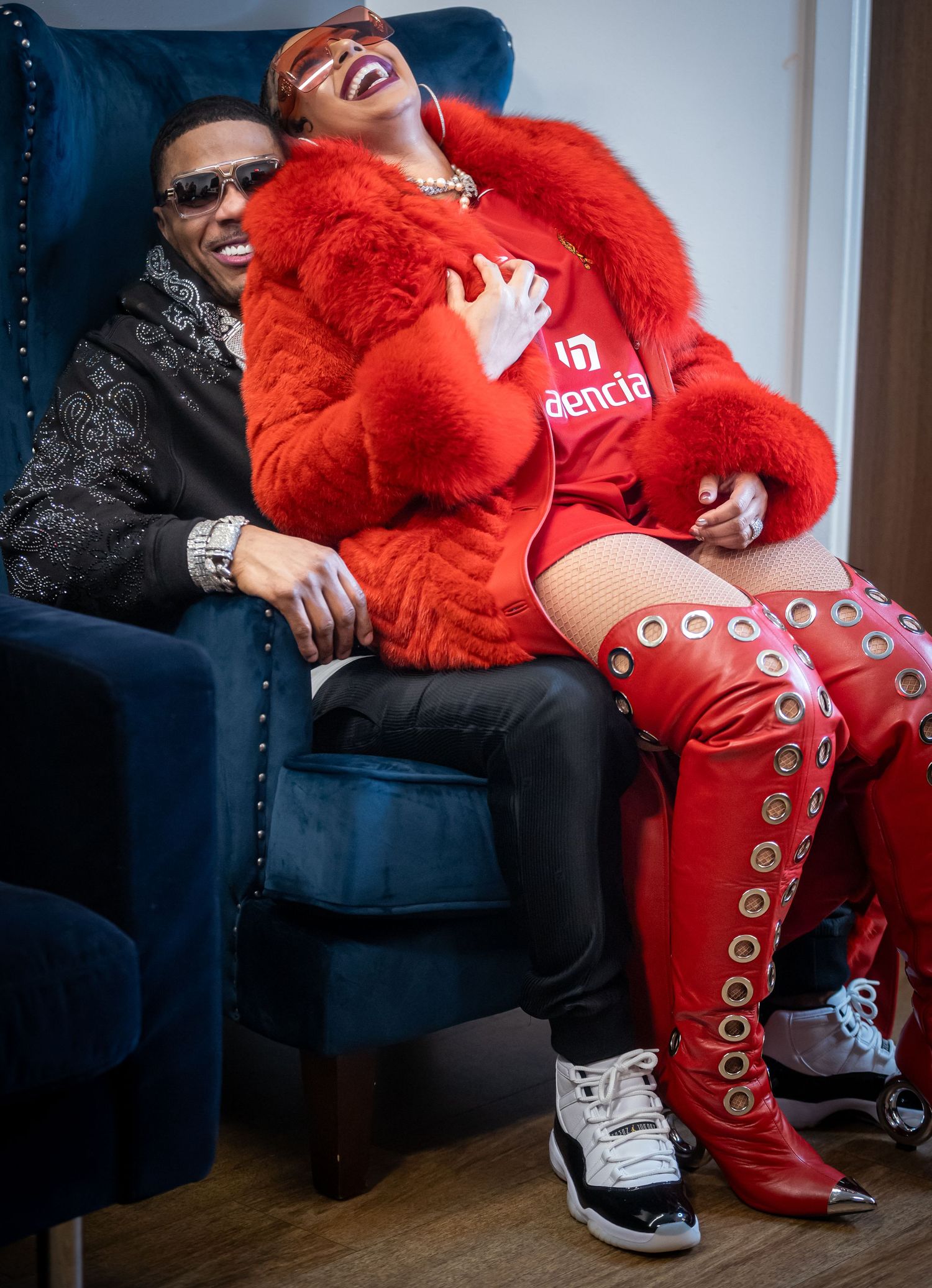 Red The Shooter, Black Female Concert Photographer, Videographer with Red Hair Shooting All Access Content for Major Label Artist