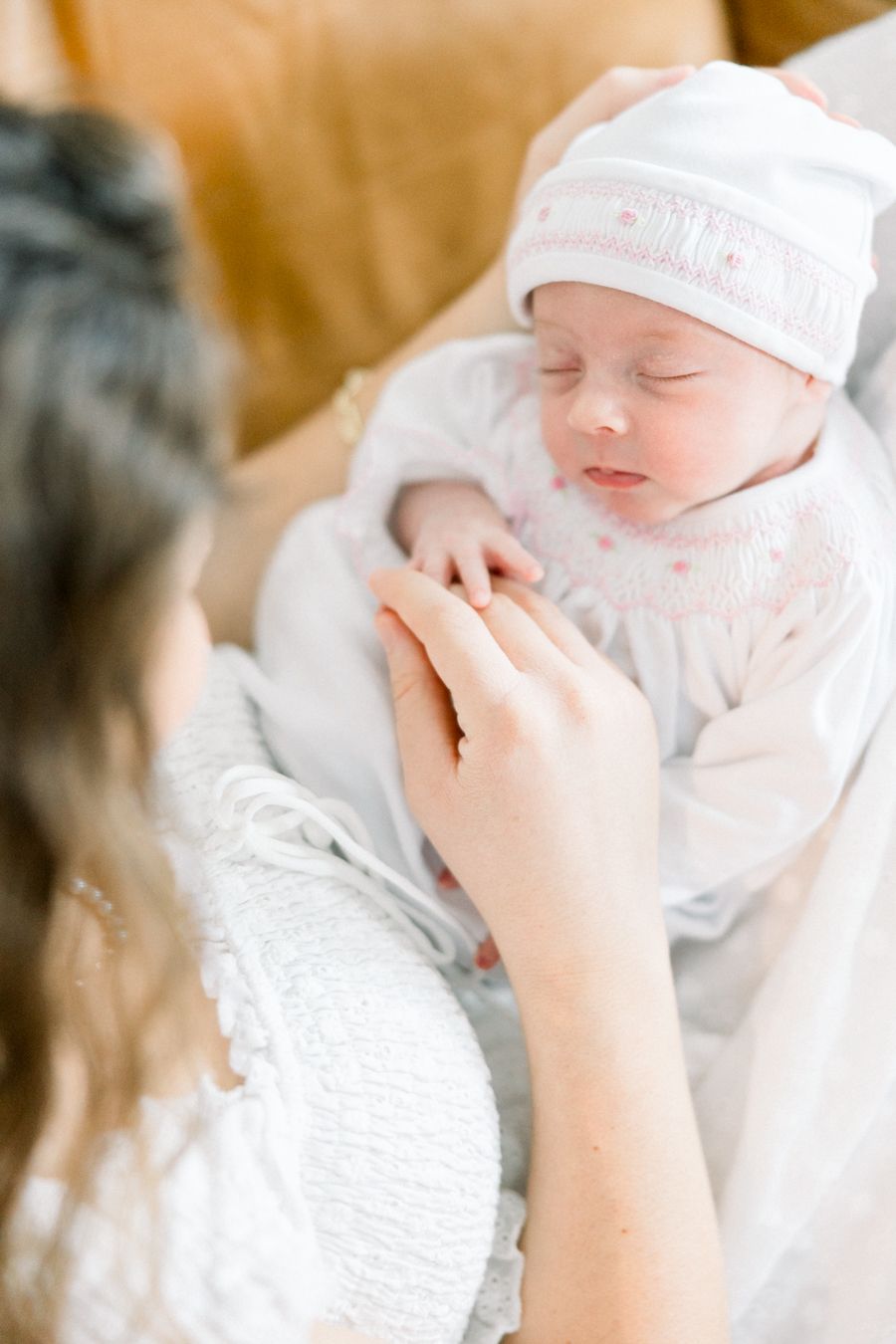 Augusta newborn photographer, in-home newborn session, lifestyle baby photography, Grovetown newborn photography, soft natural light
