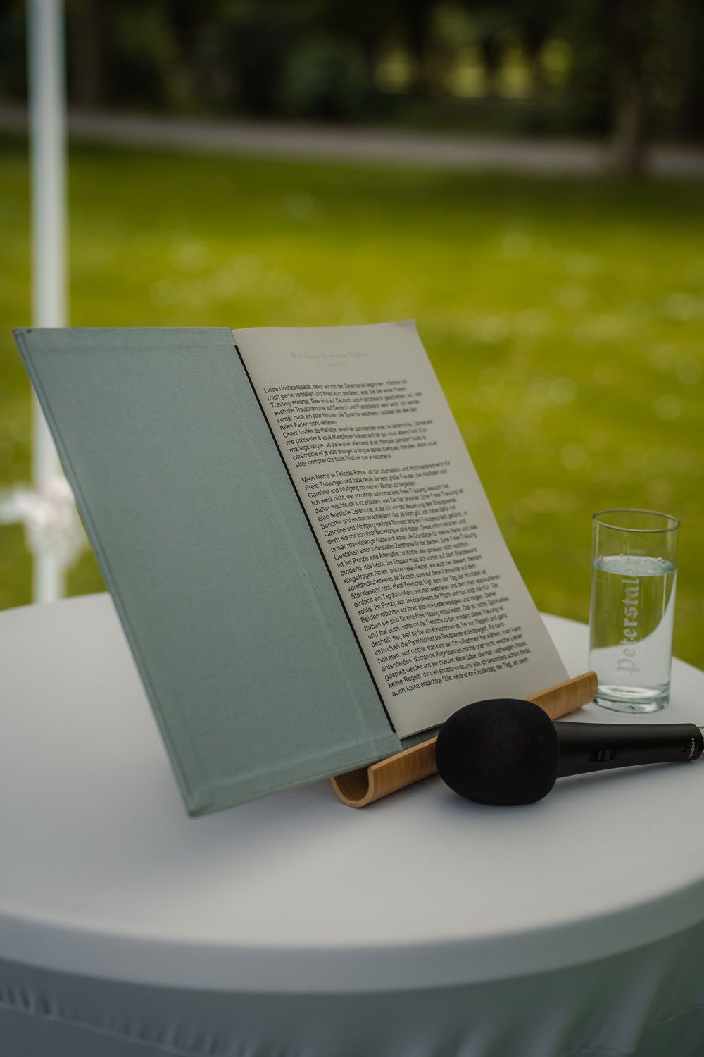 Text und Gelübde bei der freien Trauung von Fingerschwur Hochzeiten
