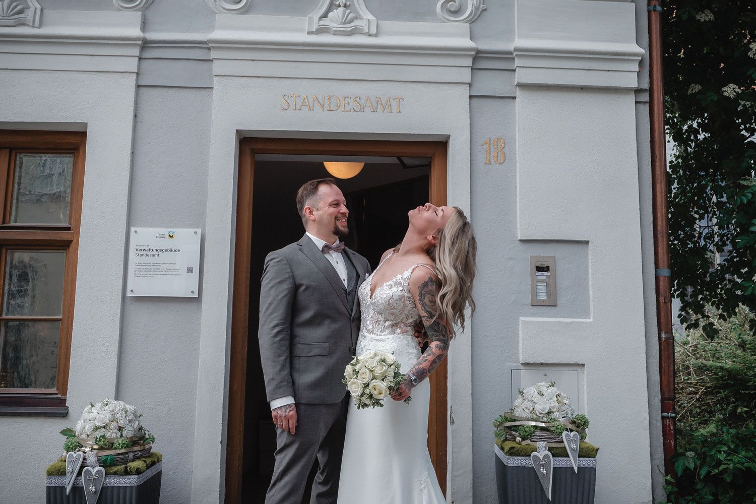 Ehepaar aus Freising von Fingerschwur Hochzeiten