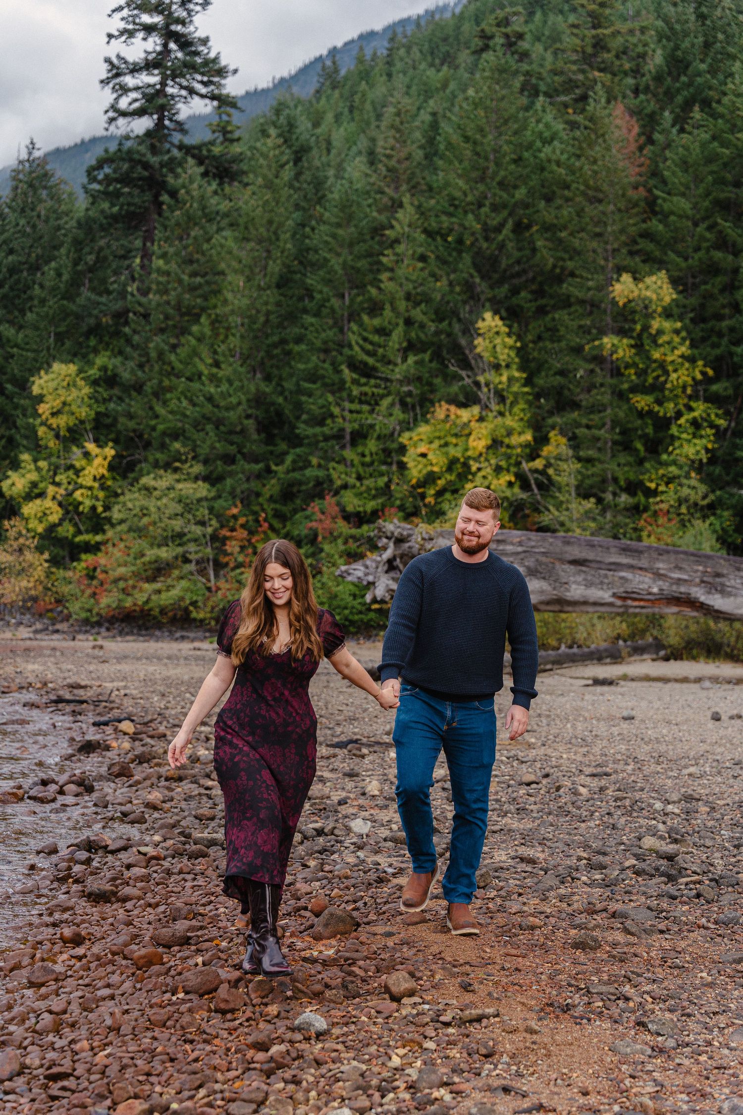Engagement session, Chiliwack Lake, Chiliwack