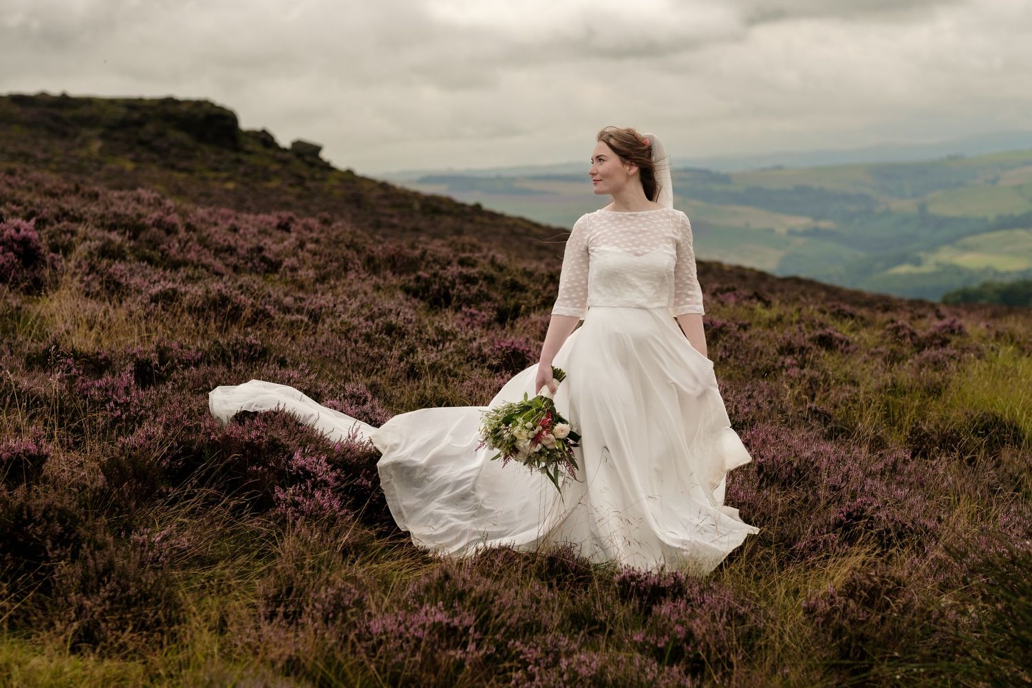 Wedding portrait by Norfolk wedding photographer covering Norfolk, Norwich, Suffolk, Cambridgeshire and throughout the UK..