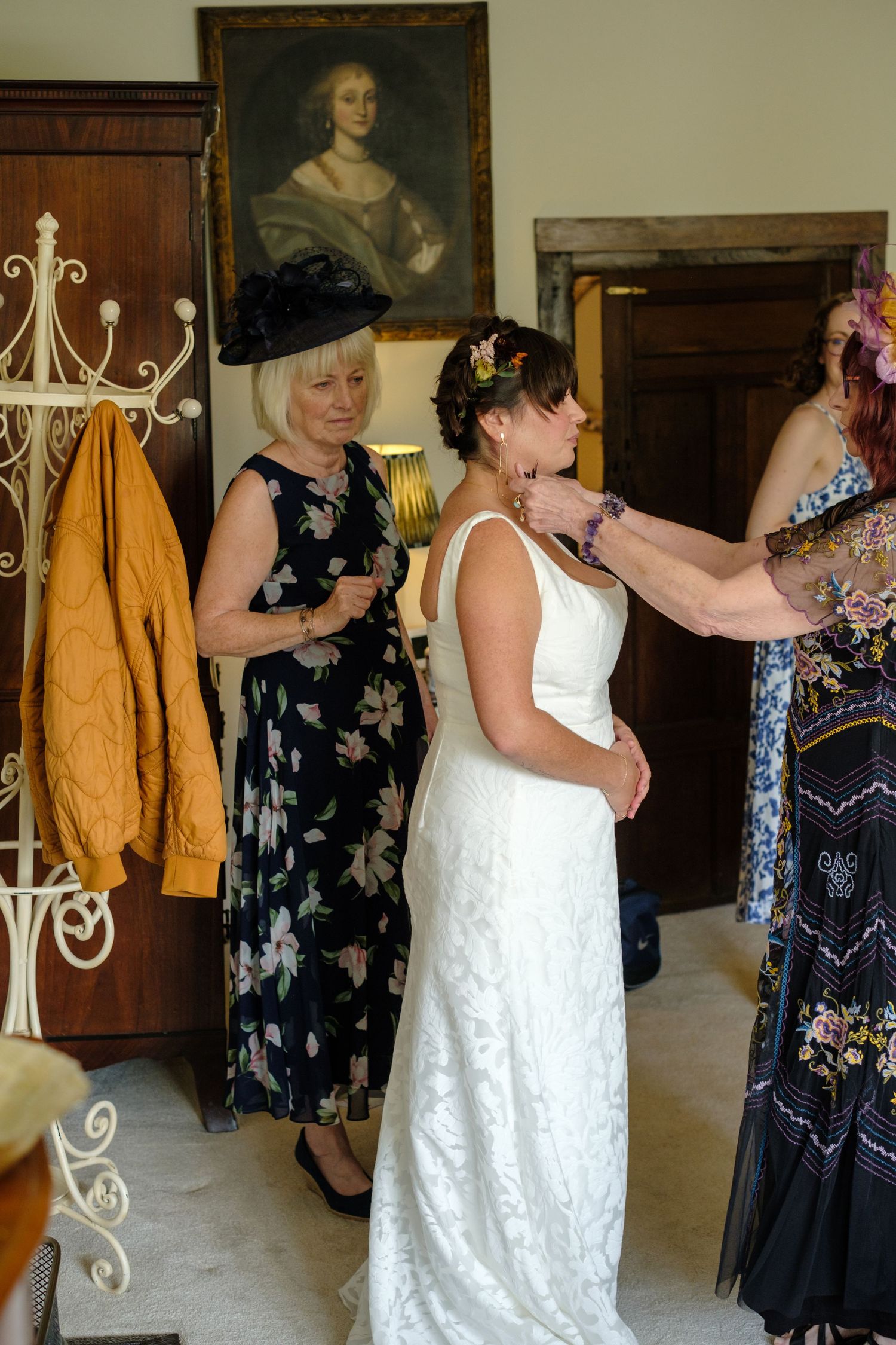 Bridal preparation images by Norfolk and Norwich wedding photographer covering Norfolk, Suffolk, Cambridgeshire, and throughout the UK.