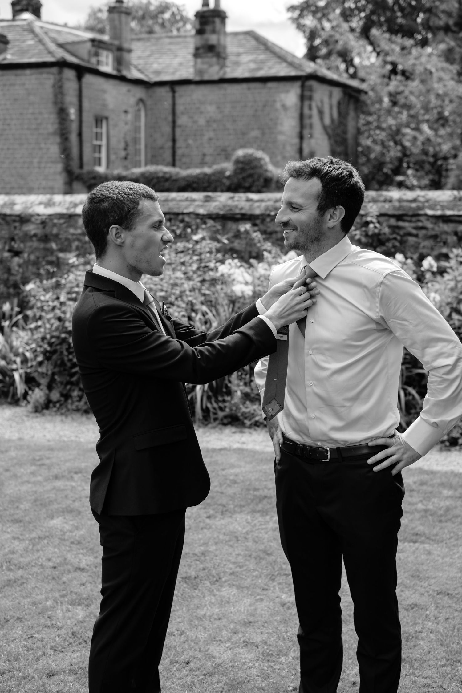 Groom preparation images by Norfolk and Norwich wedding photographer covering Norfolk, Suffolk, Cambridgeshire, and throughout the UK.