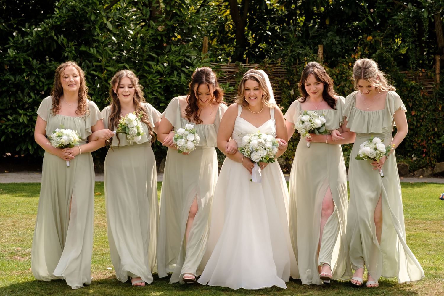 Norfolk Wedding Photographer at The Maynard Arms. Bridesmaids.