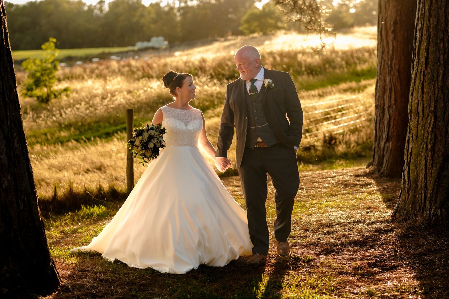 Wedding portrait by Norfolk wedding photographer covering Norfolk, Norwich, Suffolk, Cambridgeshire and throughout the UK.