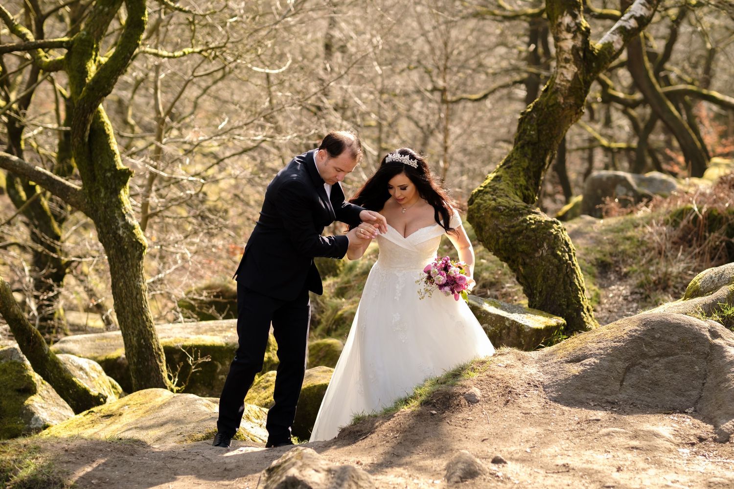 Post wedding shoots, intimate weddings, and elopements by Norfolk Wedding photographer Chris Loneragan