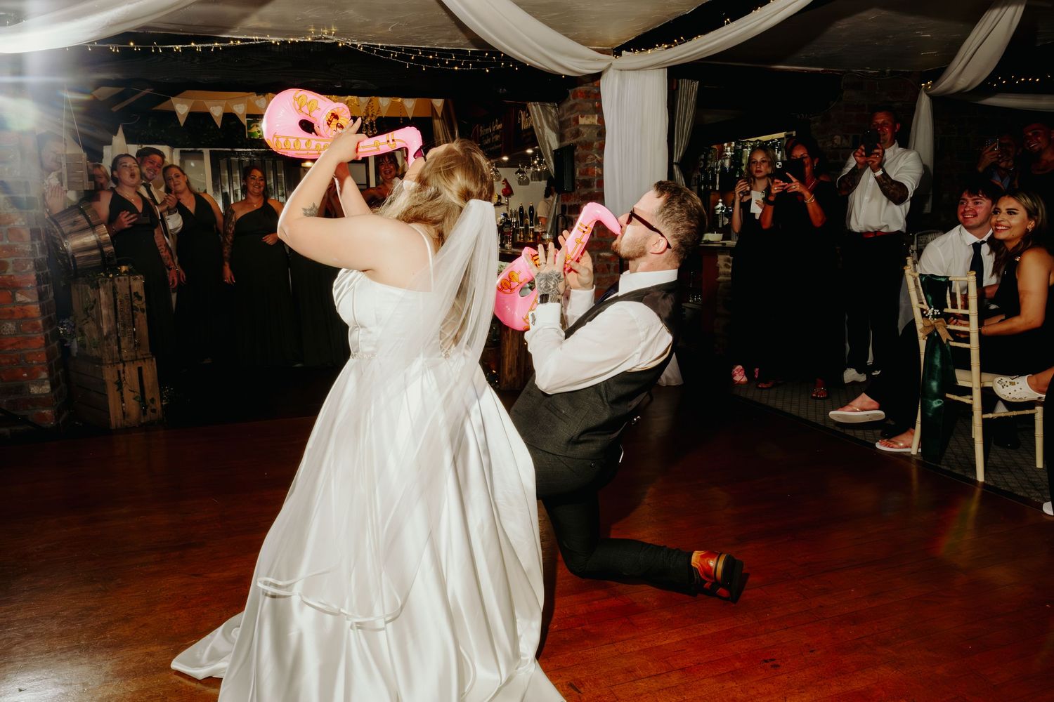 A beautiful sunset wedding by Norfolk and Norwich wedding photographer. Top 100 wedding photographer covering Norfolk, Suffolk, Cambridge.