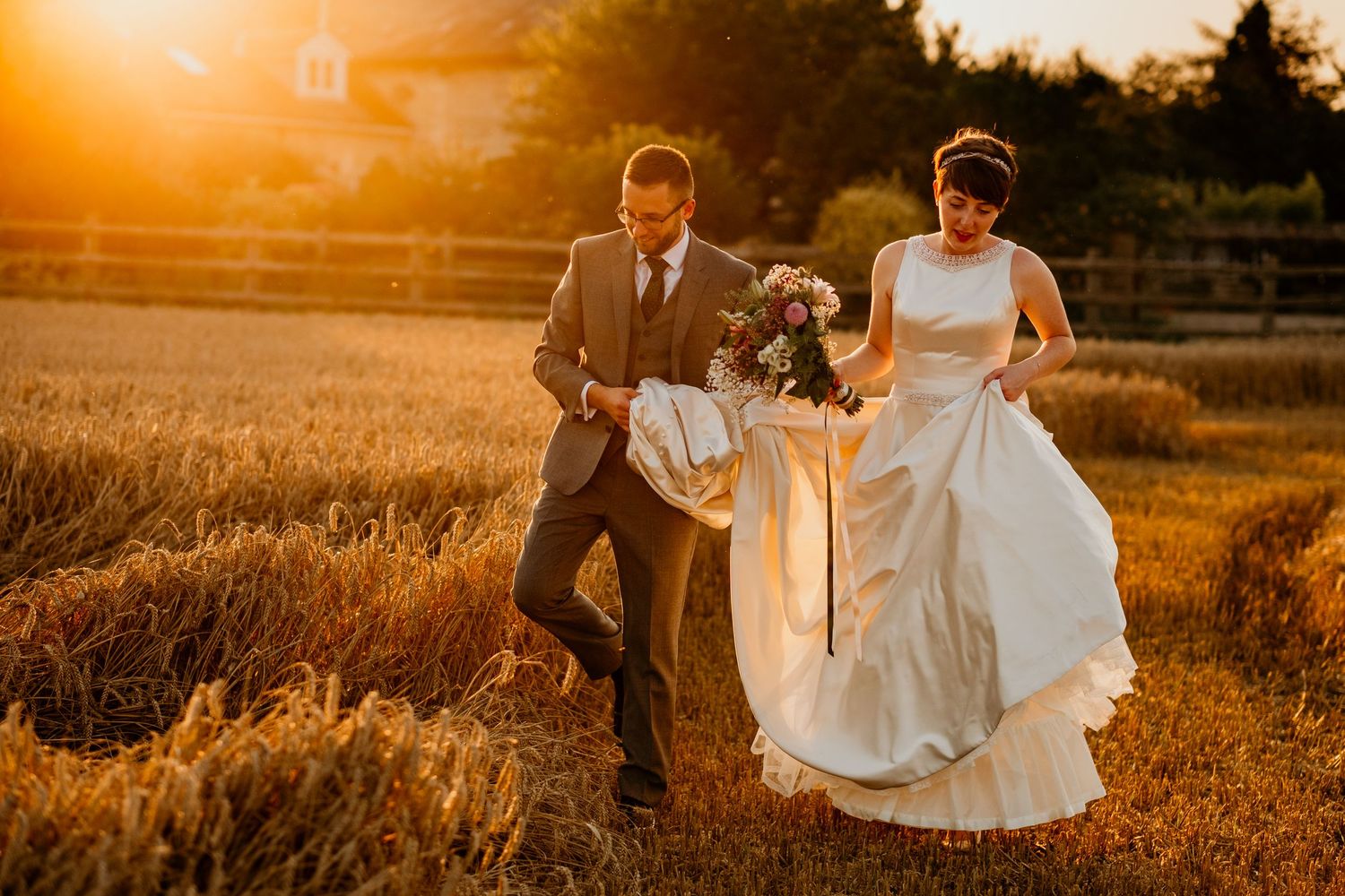 Wedding portrait by Norfolk wedding photographer covering Norfolk, Norwich, Suffolk, Cambridgeshire and throughout the UK.K.